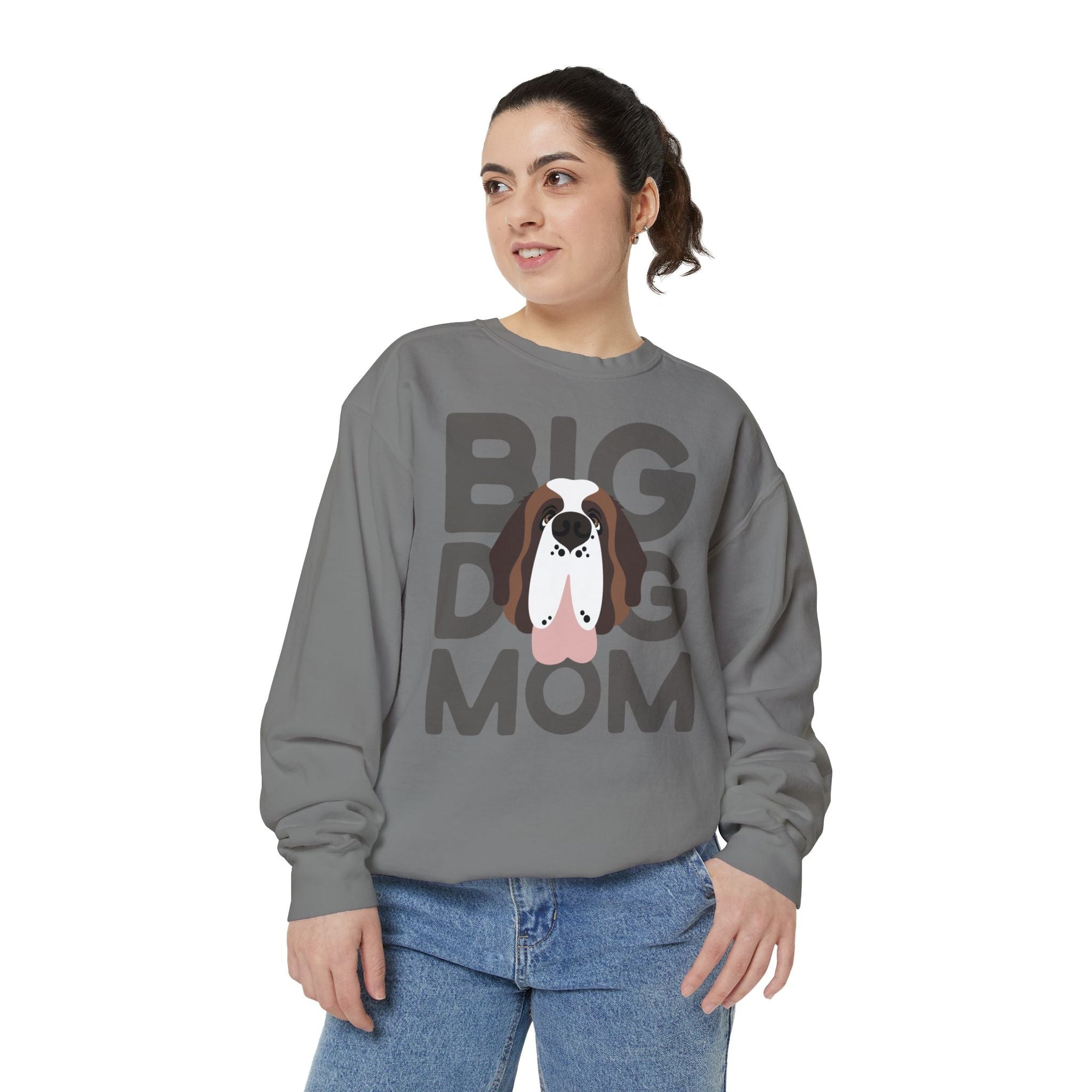 Big Dog Mom Comfort Colors Sweatshirt - Lucy + Norman