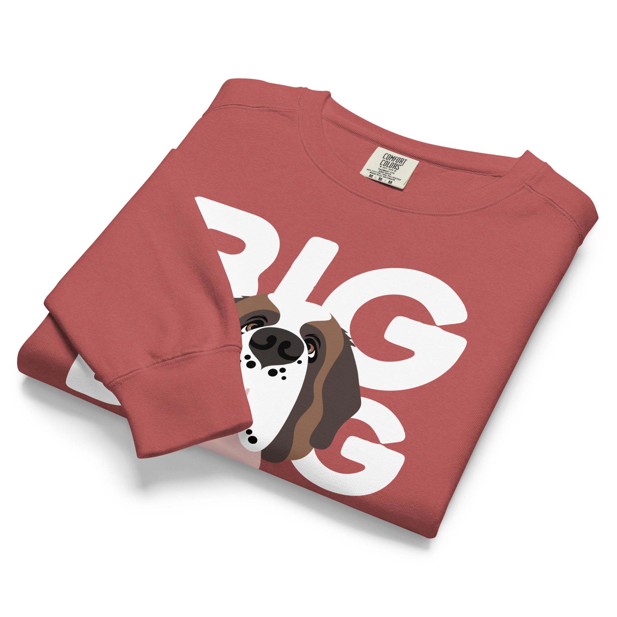 Big Dog Mom Comfort Colors Sweatshirt - Lucy + Norman