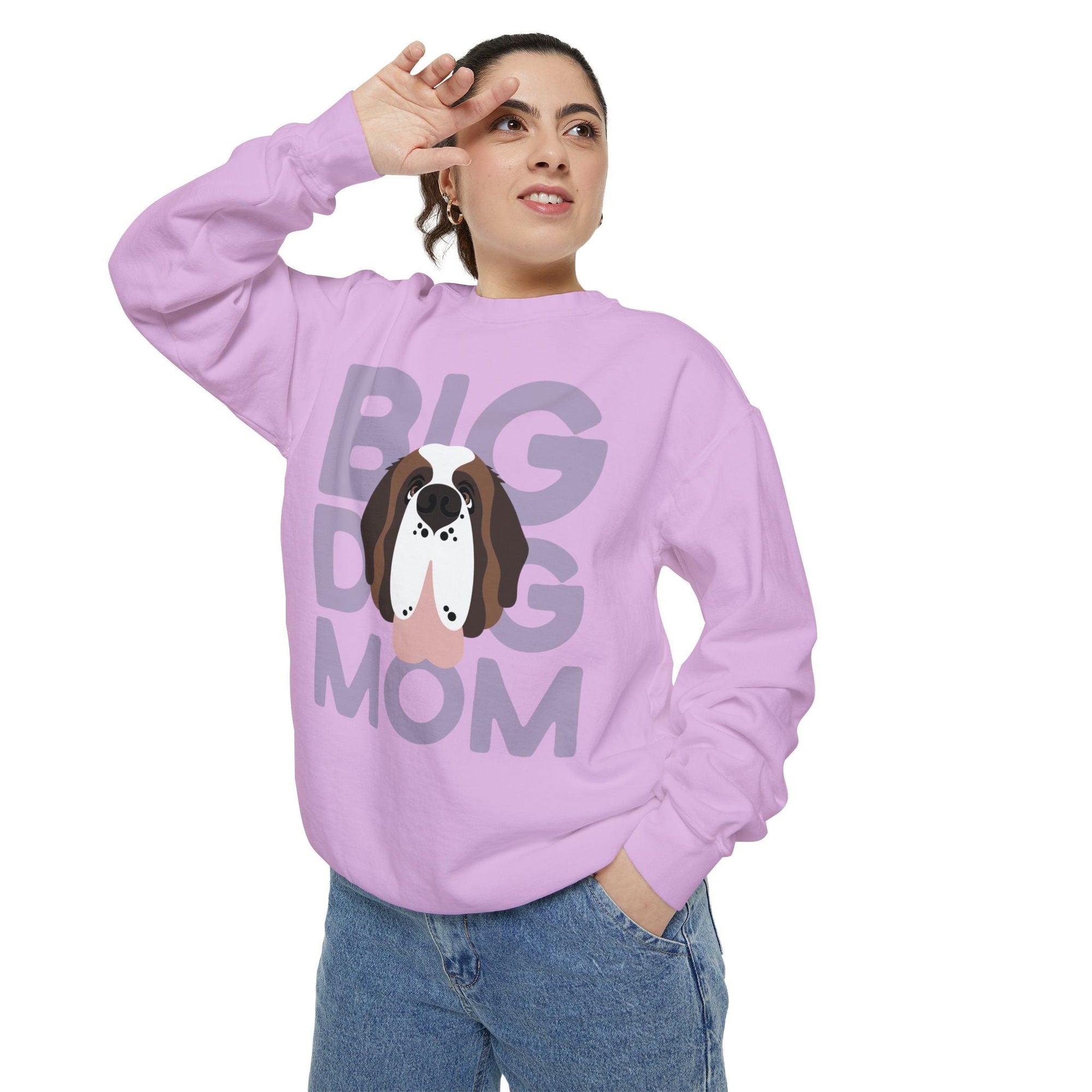 Big Dog Mom Comfort Colors Sweatshirt - Lucy + Norman