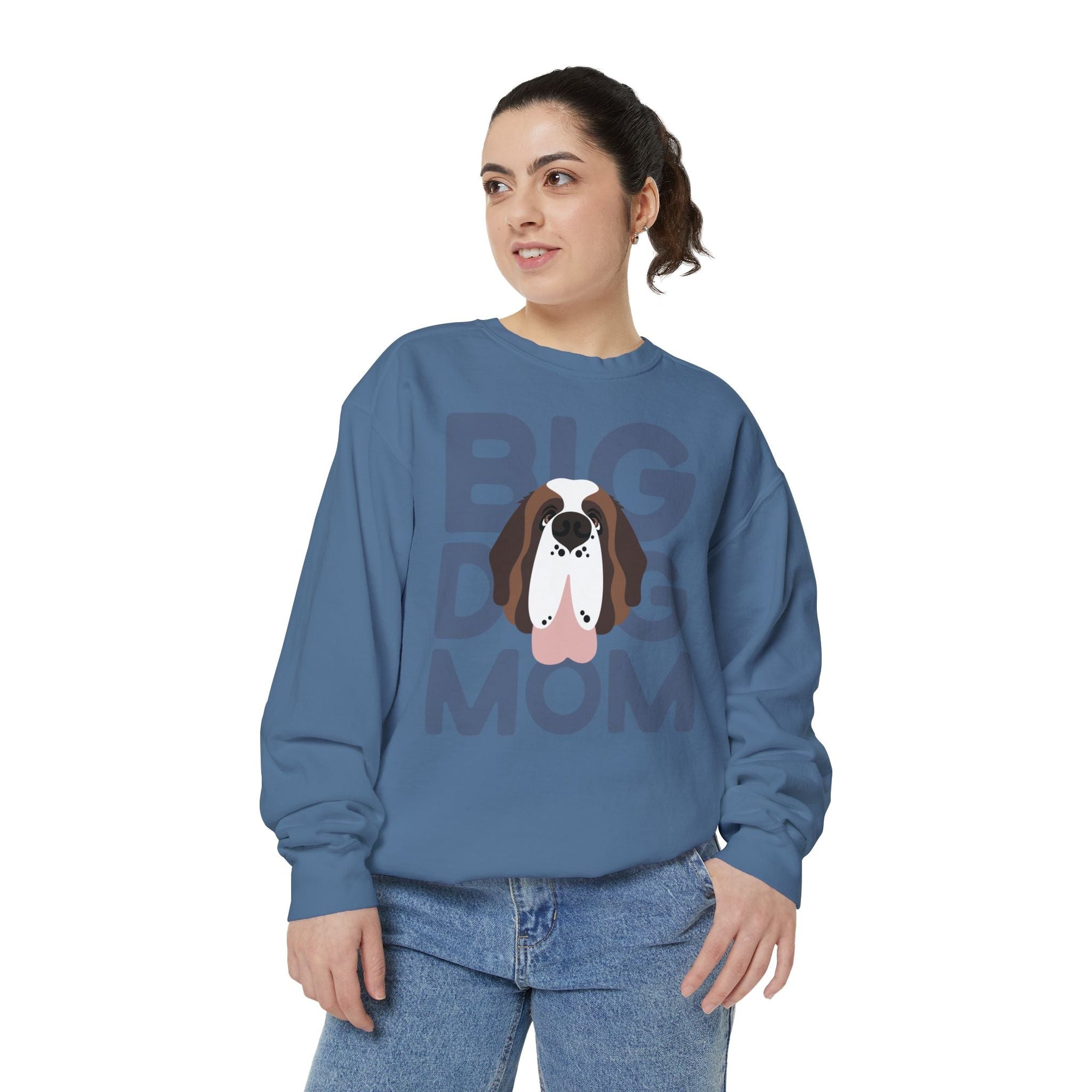 Big Dog Mom Comfort Colors Sweatshirt - Lucy + Norman