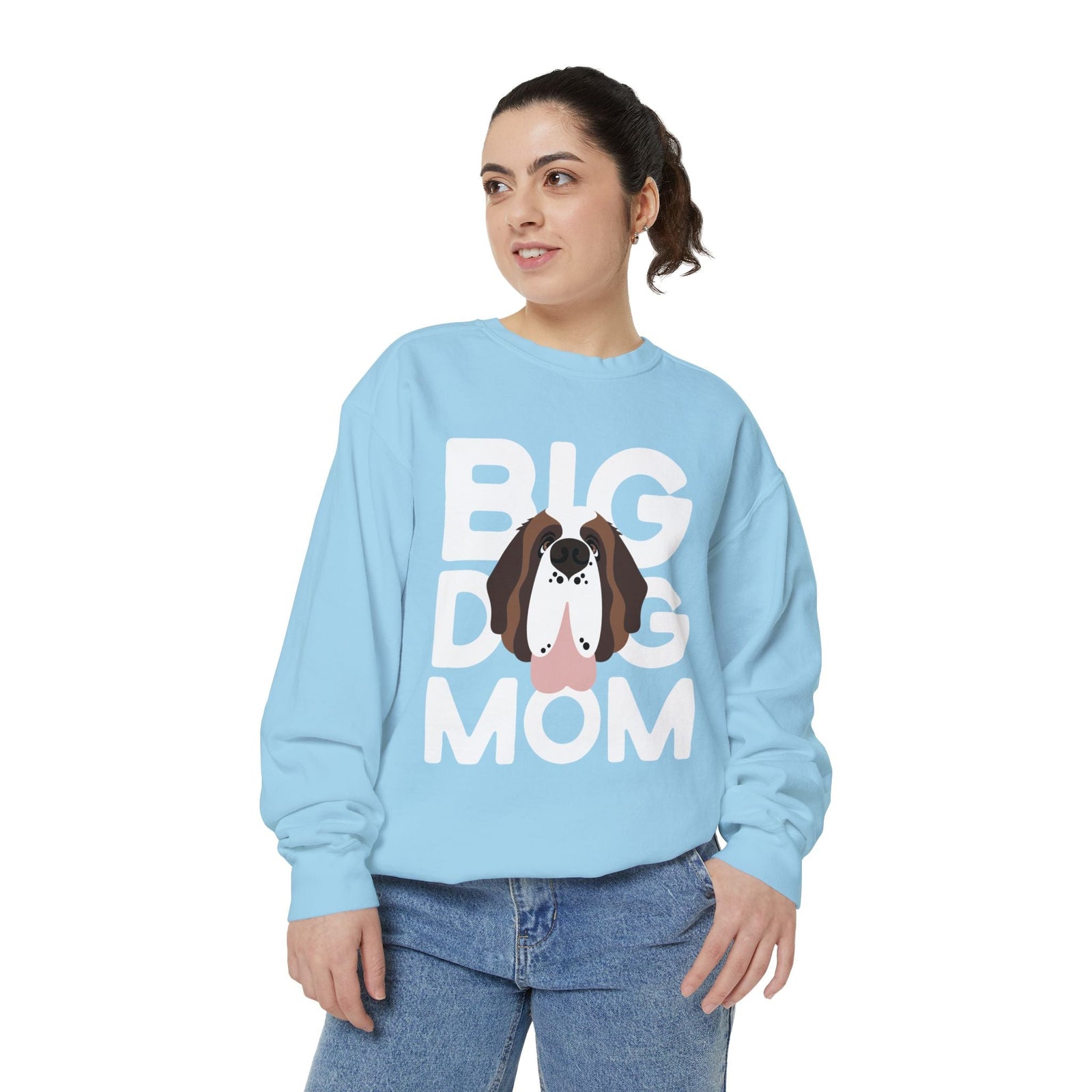 Big Dog Mom Comfort Colors Sweatshirt - Lucy + Norman