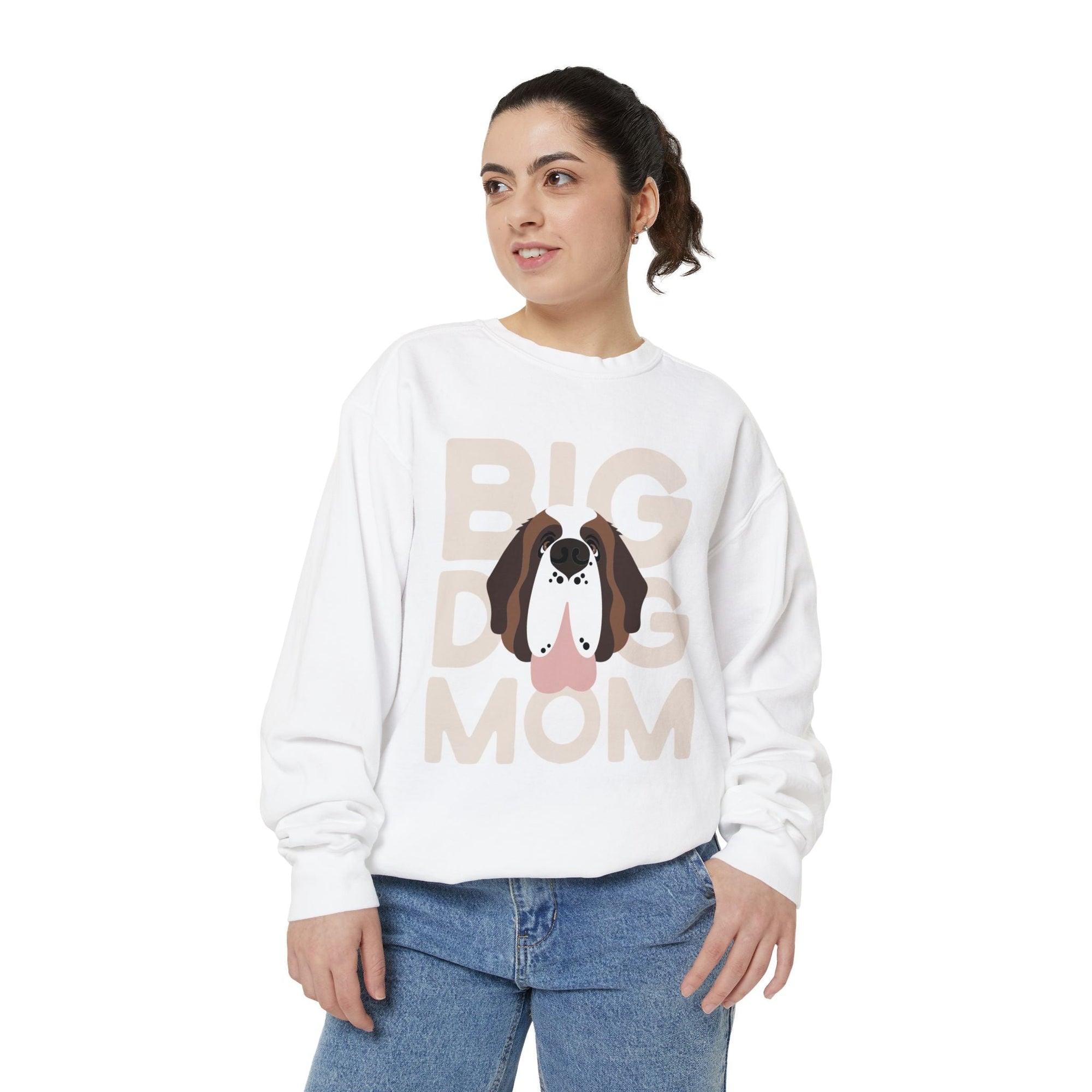 Big Dog Mom Comfort Colors Sweatshirt - Lucy + Norman