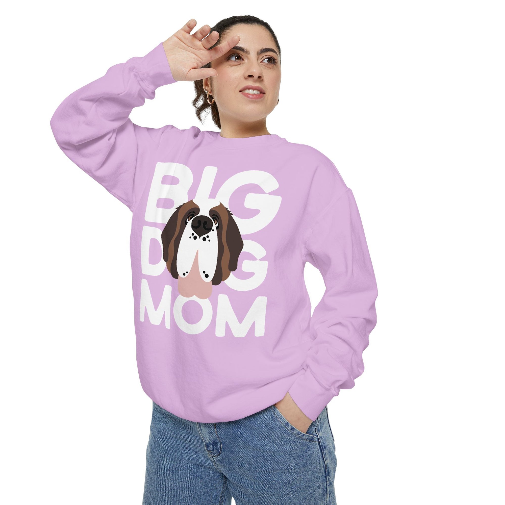 Big Dog Mom Comfort Colors Sweatshirt - Lucy + Norman