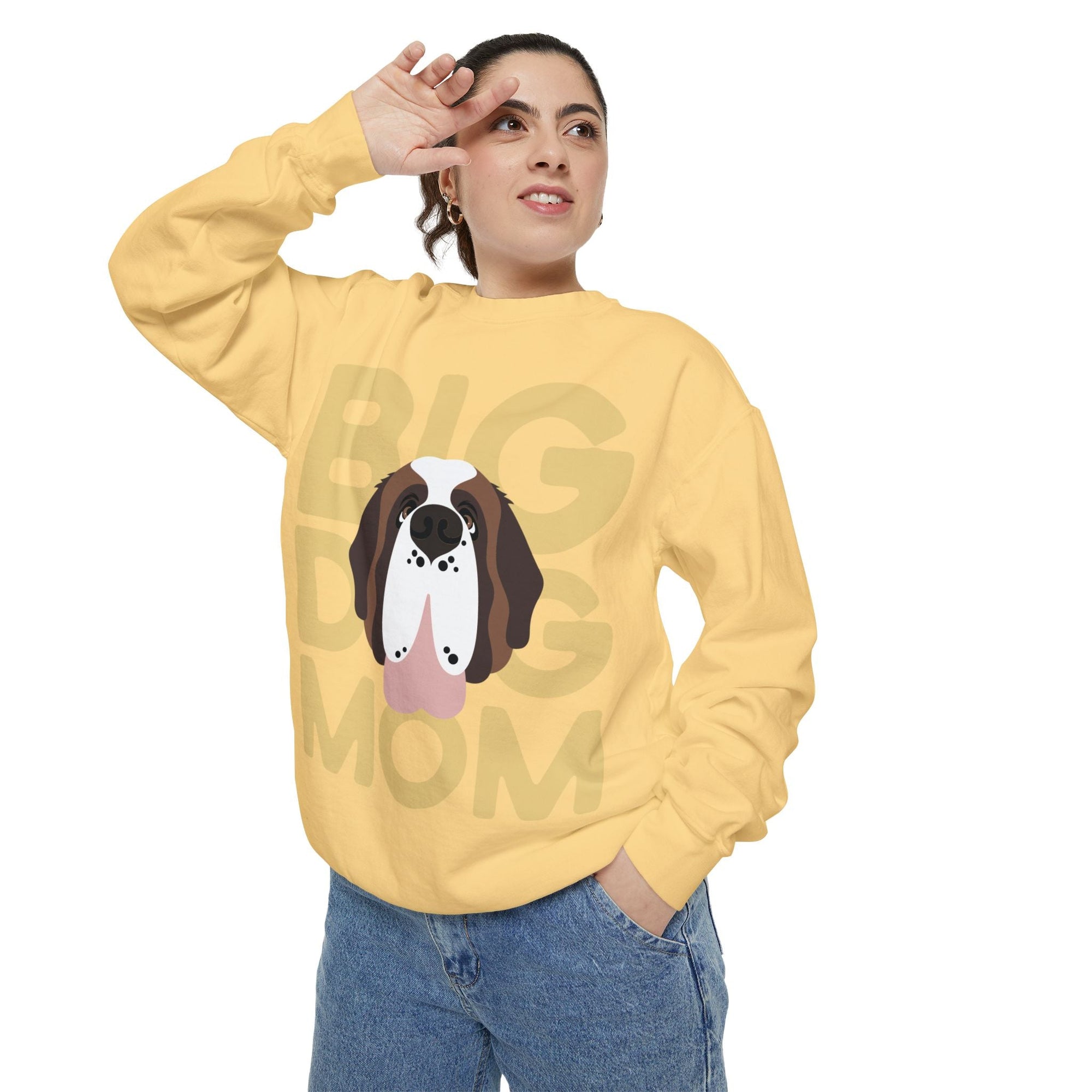 Big Dog Mom Comfort Colors Sweatshirt - Lucy + Norman