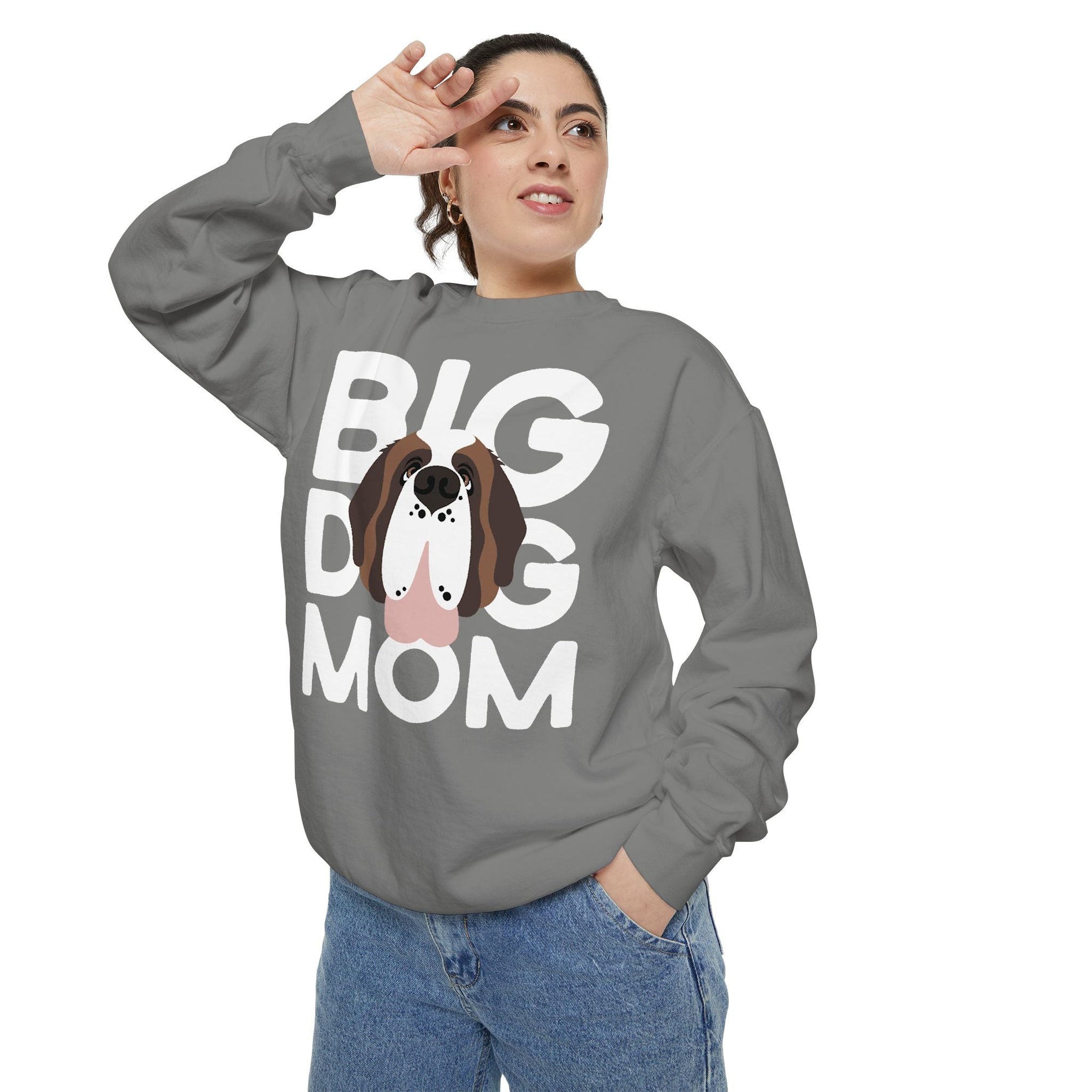 Big Dog Mom Comfort Colors Sweatshirt - Lucy + Norman