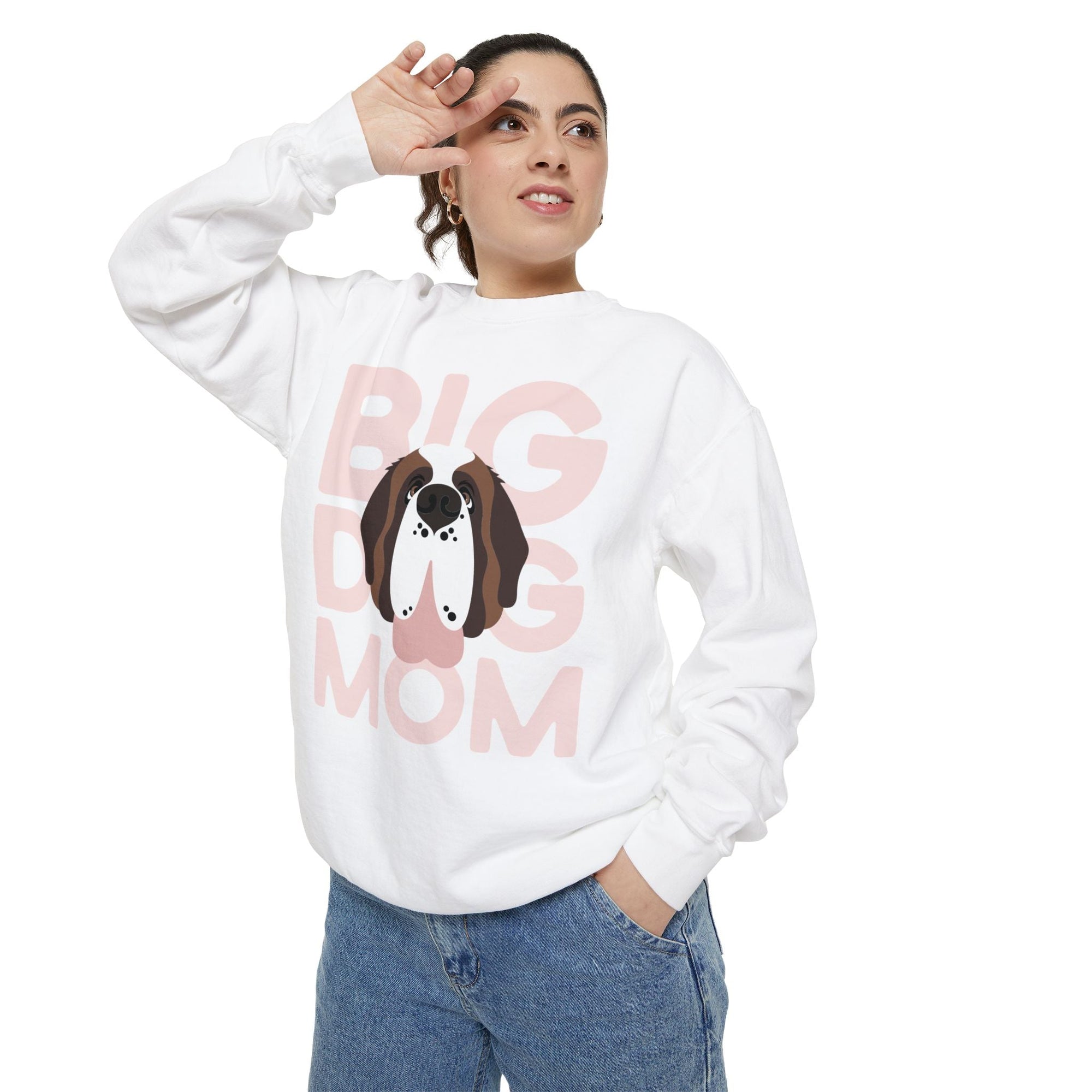 Big Dog Mom Comfort Colors Sweatshirt - Lucy + Norman