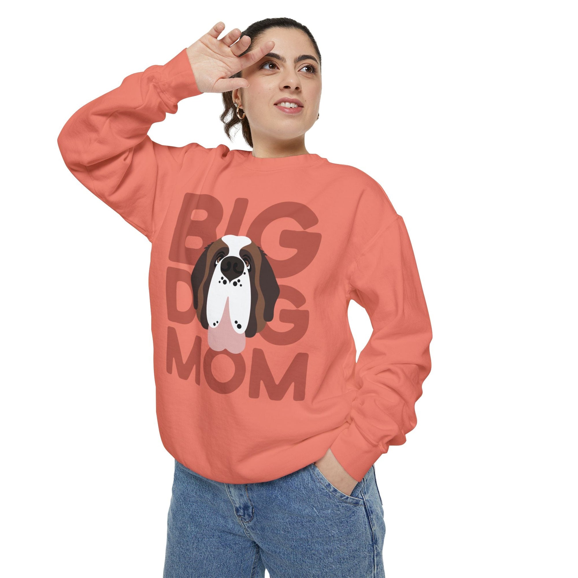 Big Dog Mom Comfort Colors Sweatshirt - Lucy + Norman