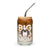 Big Dog Mom Female Glass Can Drinkware - Lucy + Norman