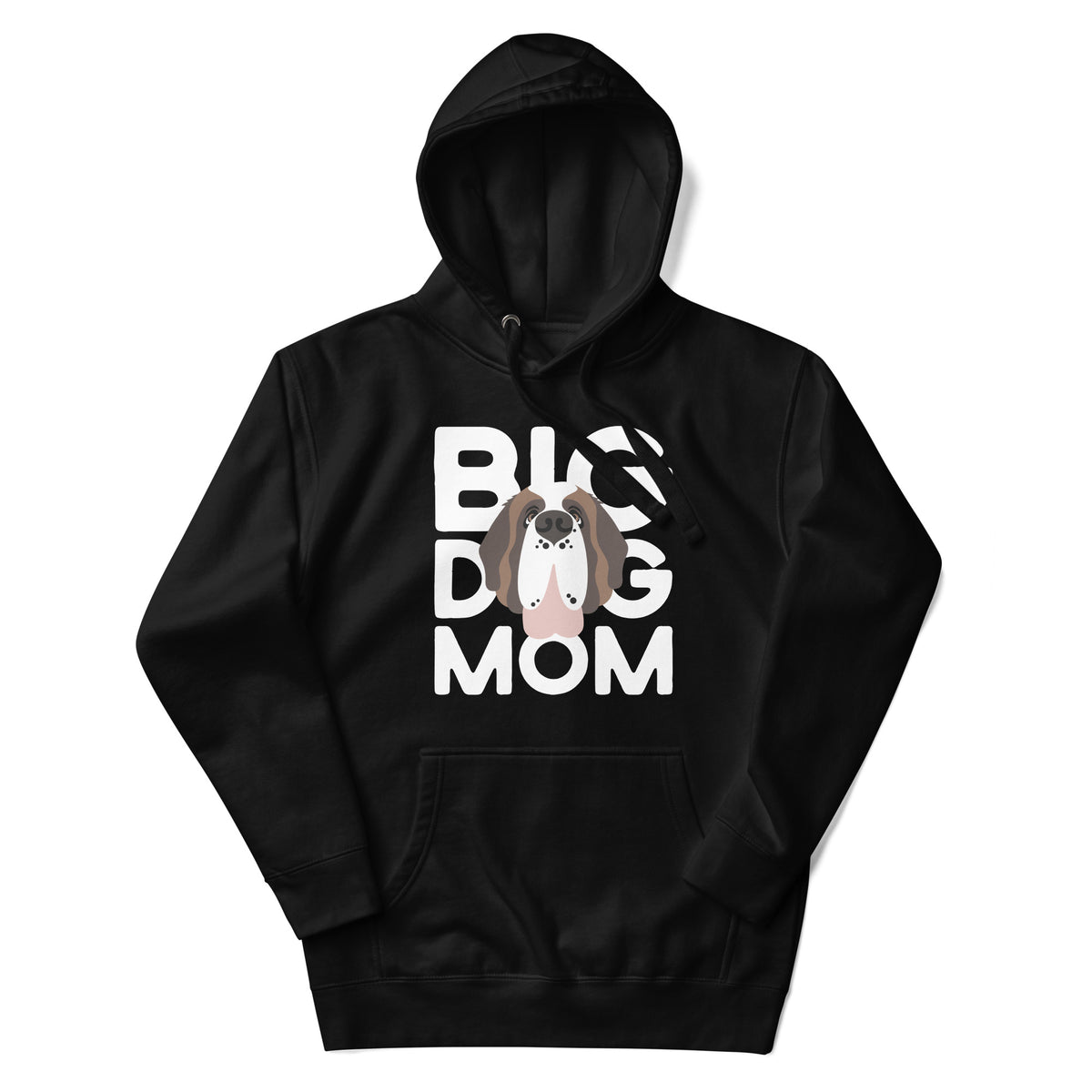 Big Dog Mom Saint Bernard Hoodie