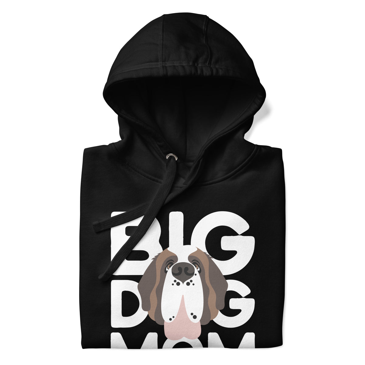 Big Dog Mom Saint Bernard Hoodie