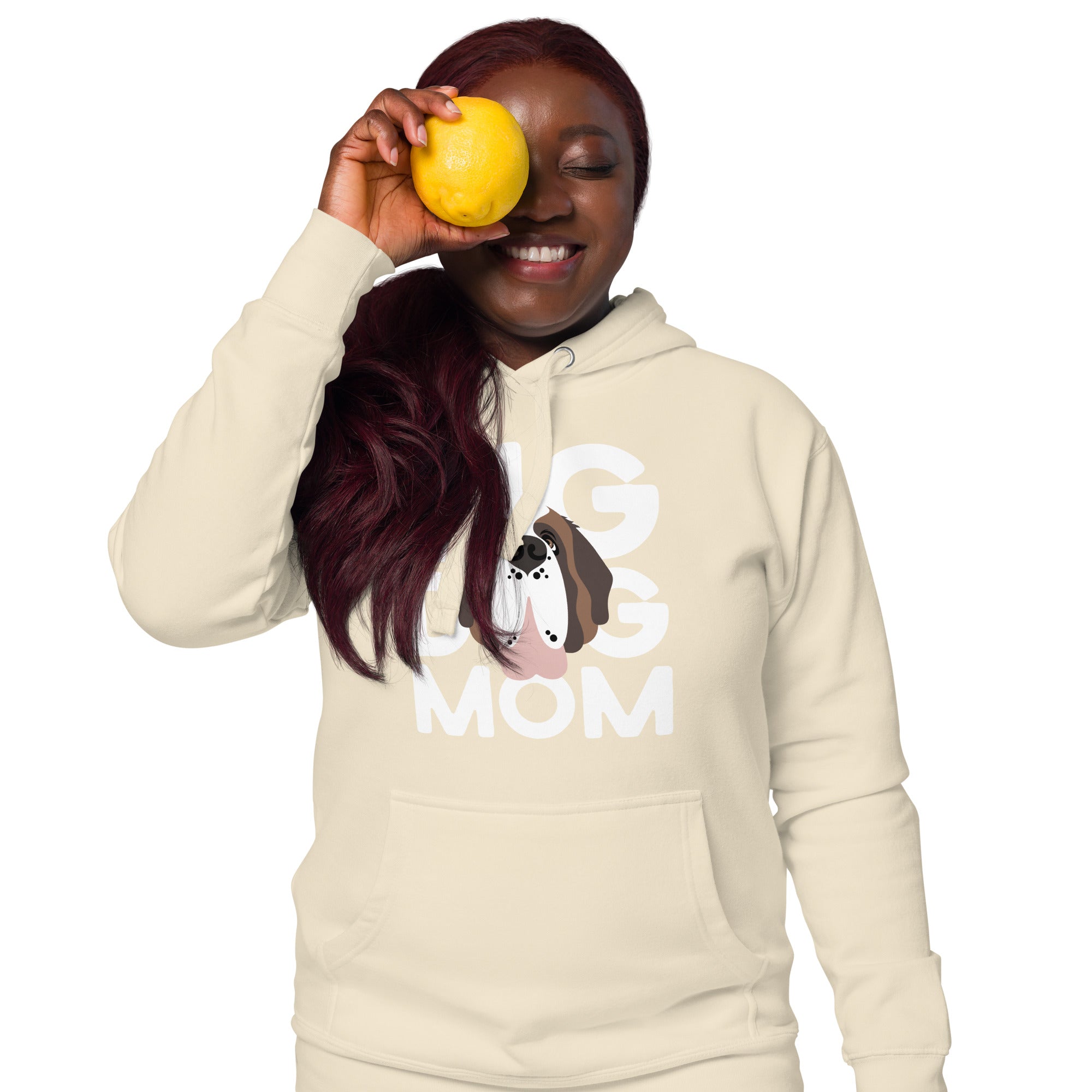 Big Dog Mom Saint Bernard Hoodie