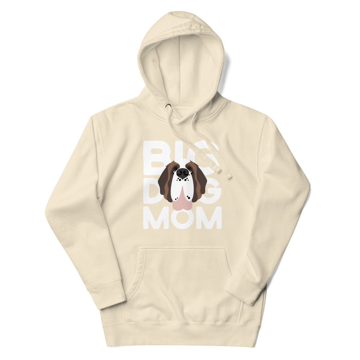 Big Dog Mom Saint Bernard Hoodie