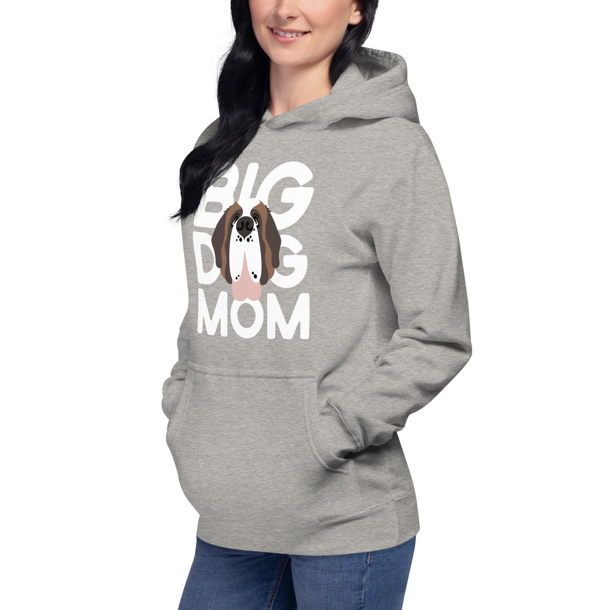 Big Dog Mom Saint Bernard Hoodie