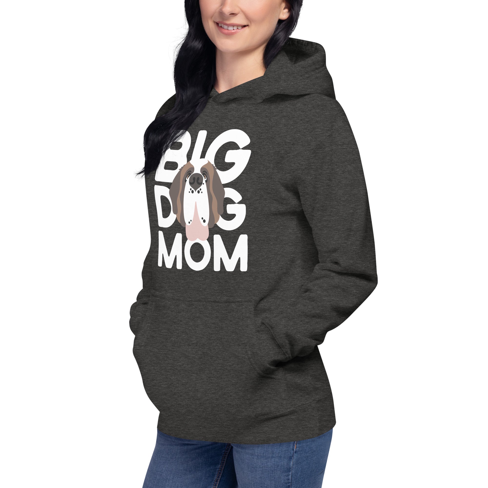 Big Dog Mom Saint Bernard Hoodie