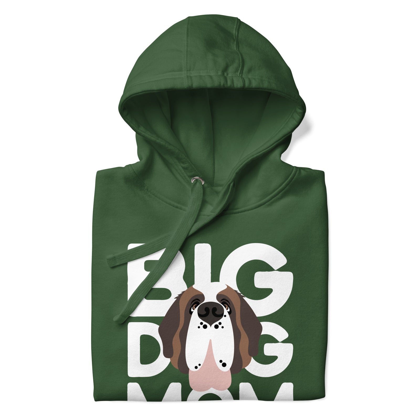 Big Dog Mom Saint Bernard Hoodie