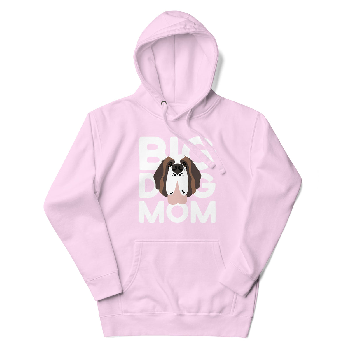 Big Dog Mom Saint Bernard Hoodie