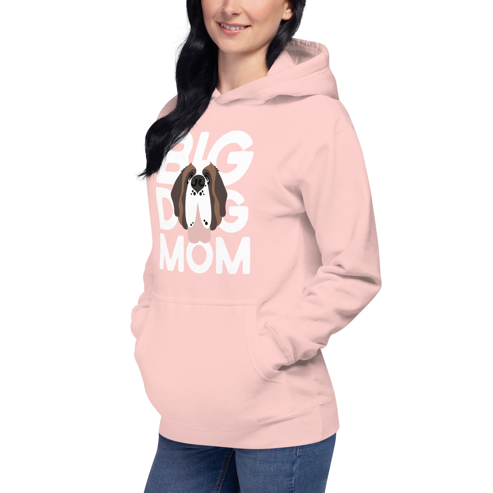 Big Dog Mom Saint Bernard Hoodie