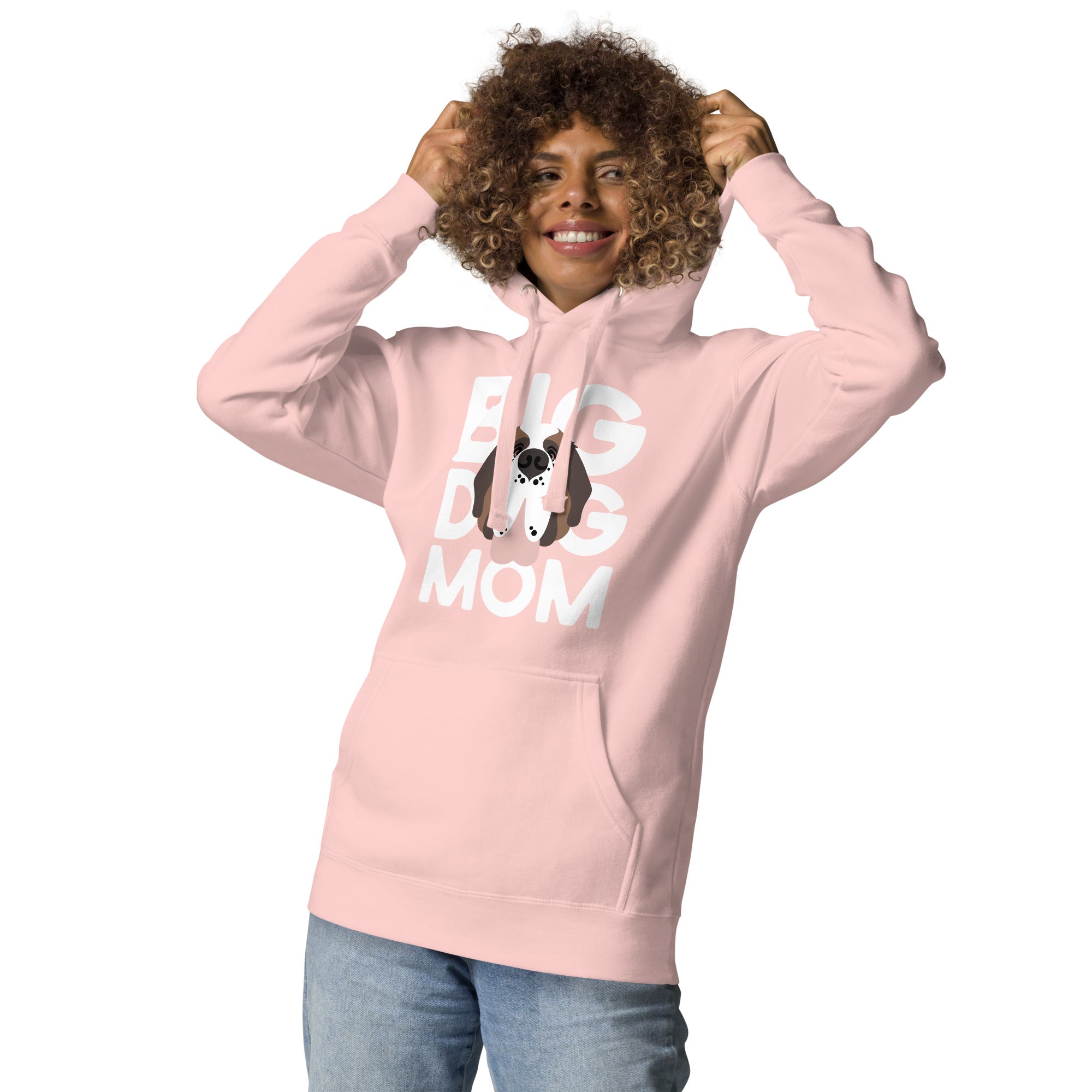 Big Dog Mom Saint Bernard Hoodie