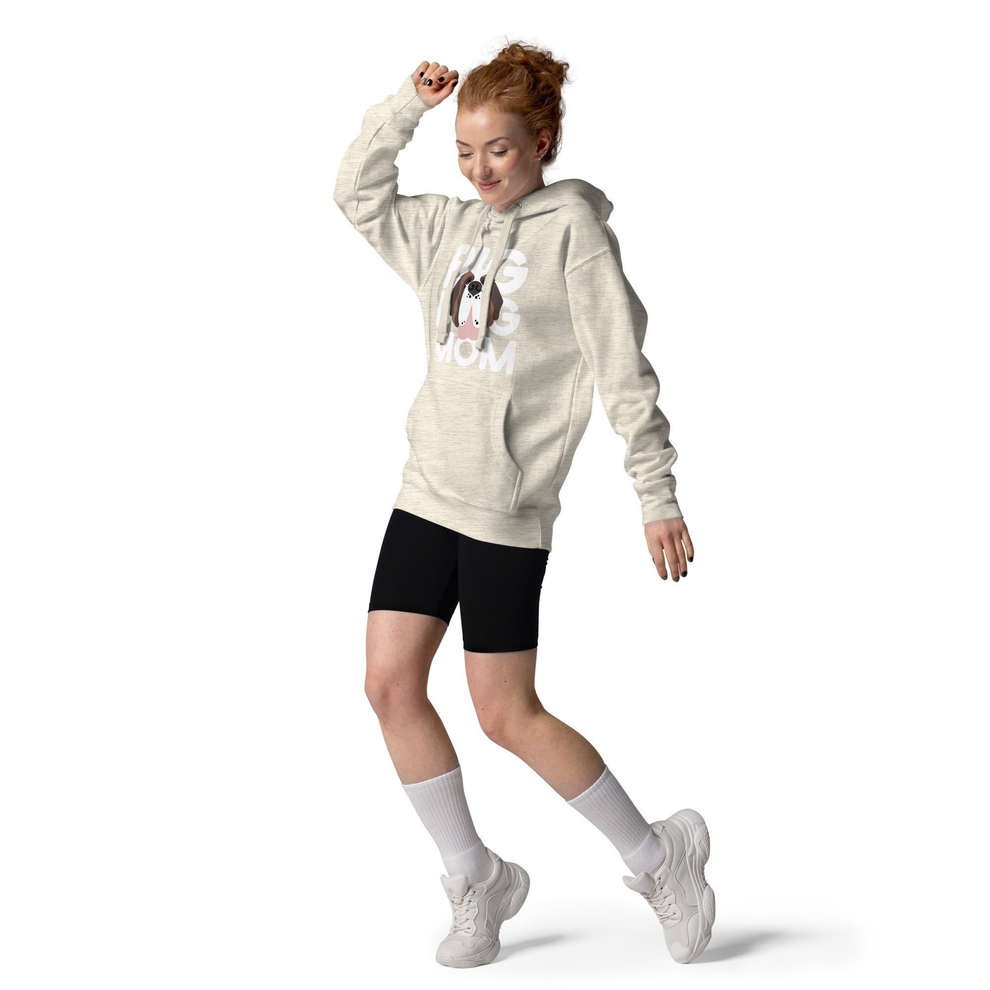 Big Dog Mom Saint Bernard Hoodie