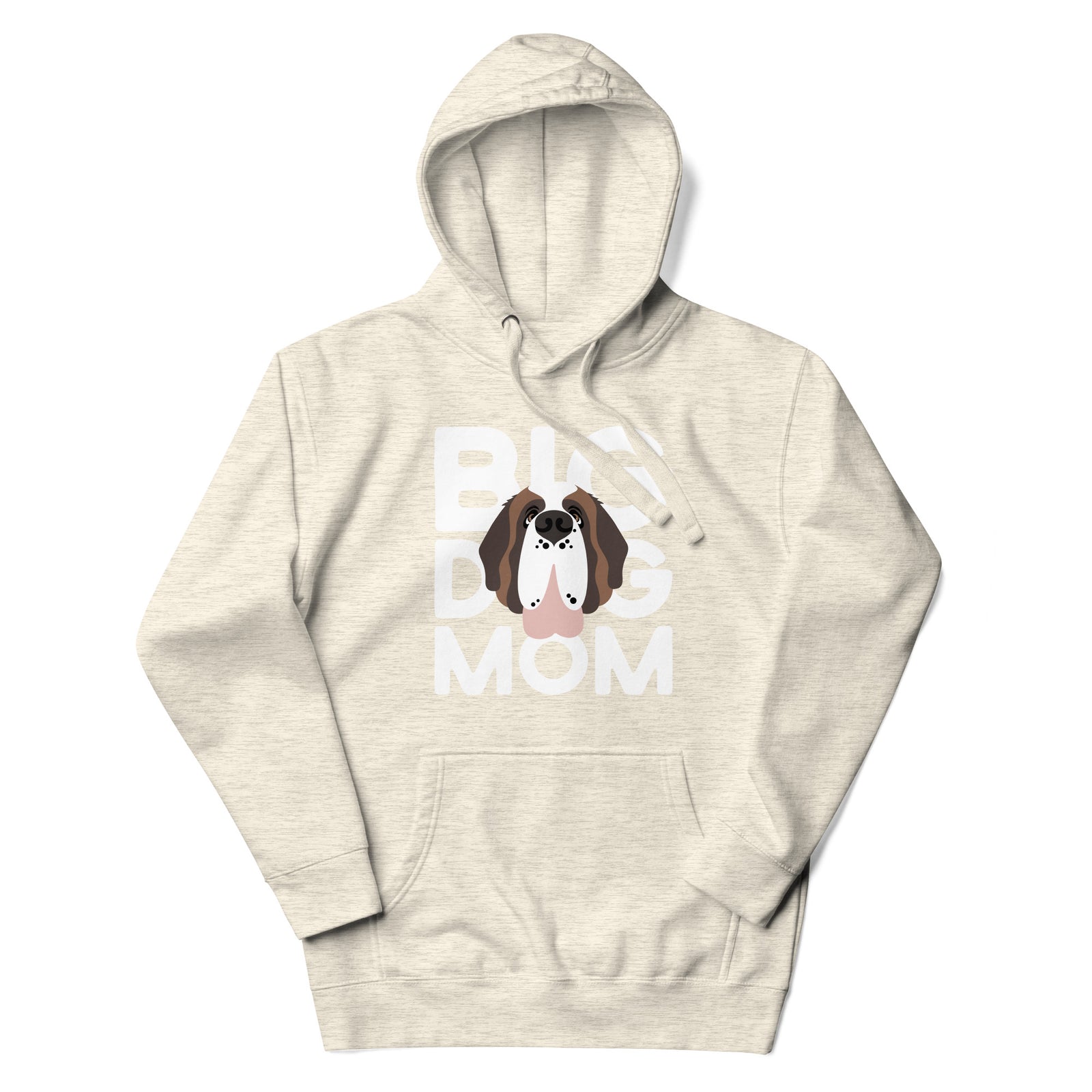 Big Dog Mom Saint Bernard Hoodie