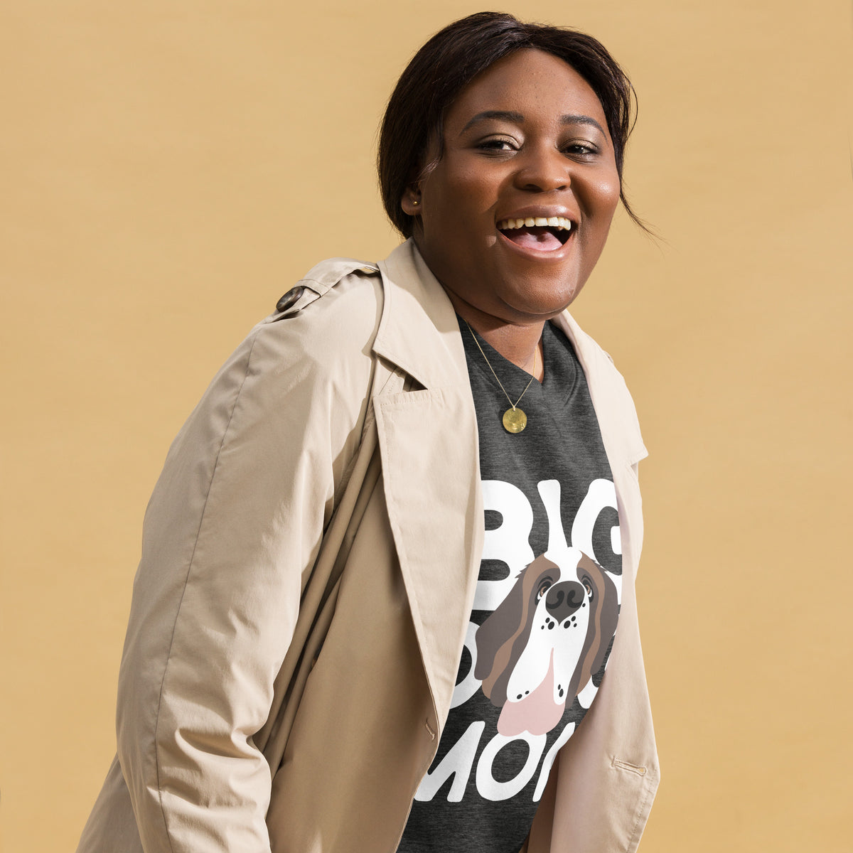 Big Dog Mom Saint Bernard Sweatshirt | Cozy Fleece Crewneck