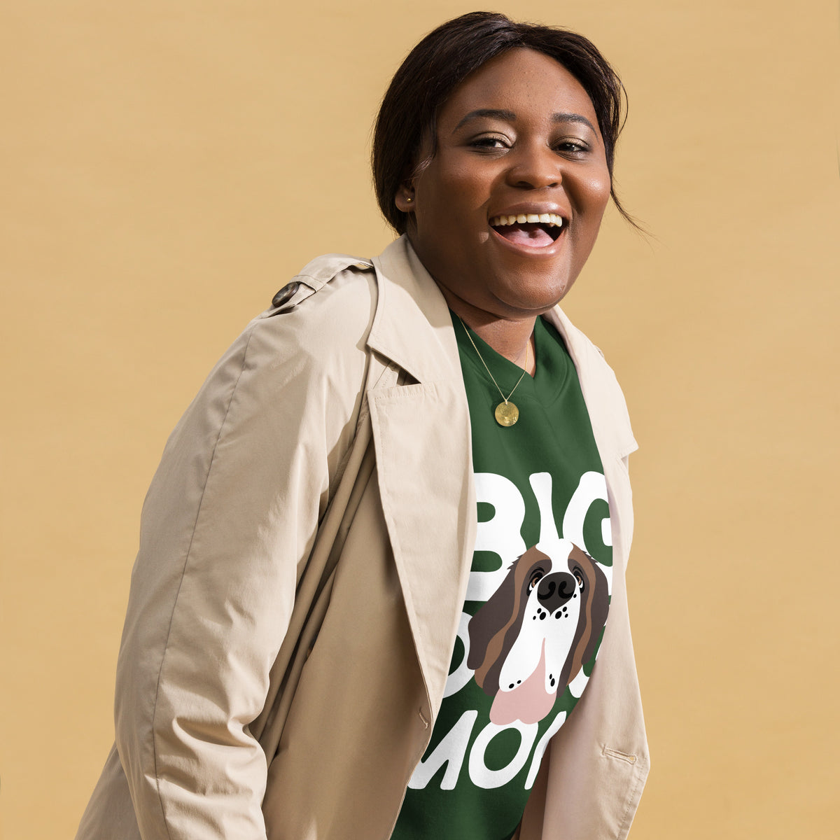 Big Dog Mom Saint Bernard Sweatshirt | Cozy Fleece Crewneck