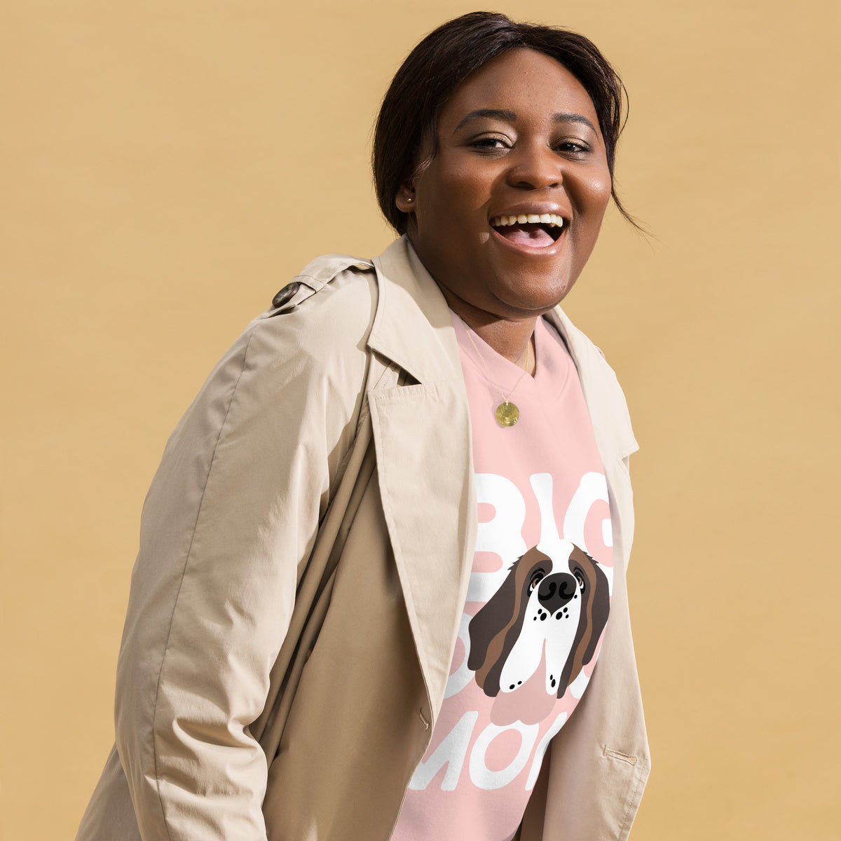 Big Dog Mom Saint Bernard Sweatshirt | Cozy Fleece Crewneck