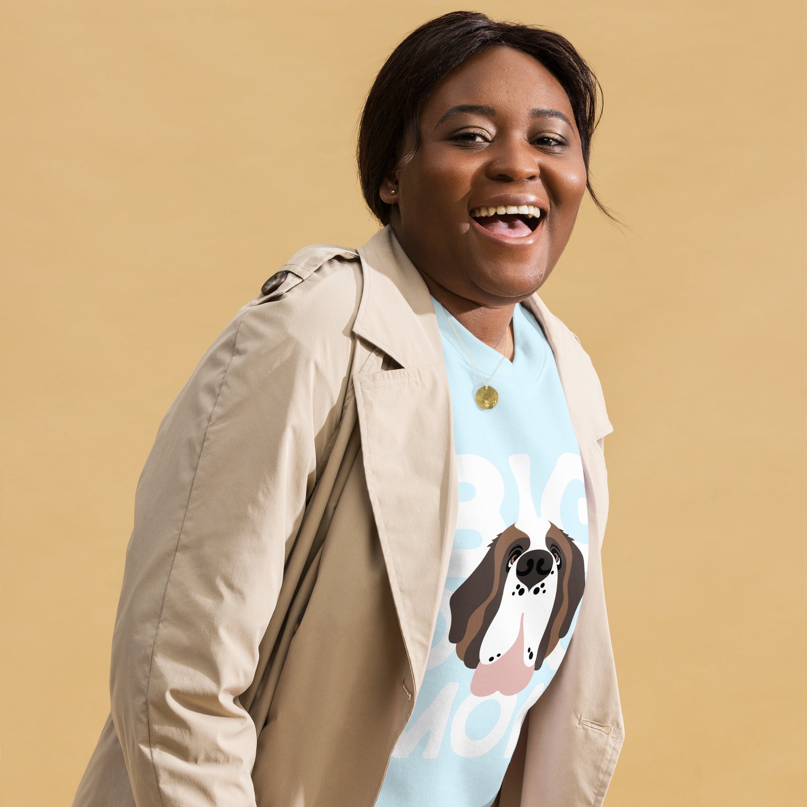 Big Dog Mom Saint Bernard Sweatshirt | Cozy Fleece Crewneck