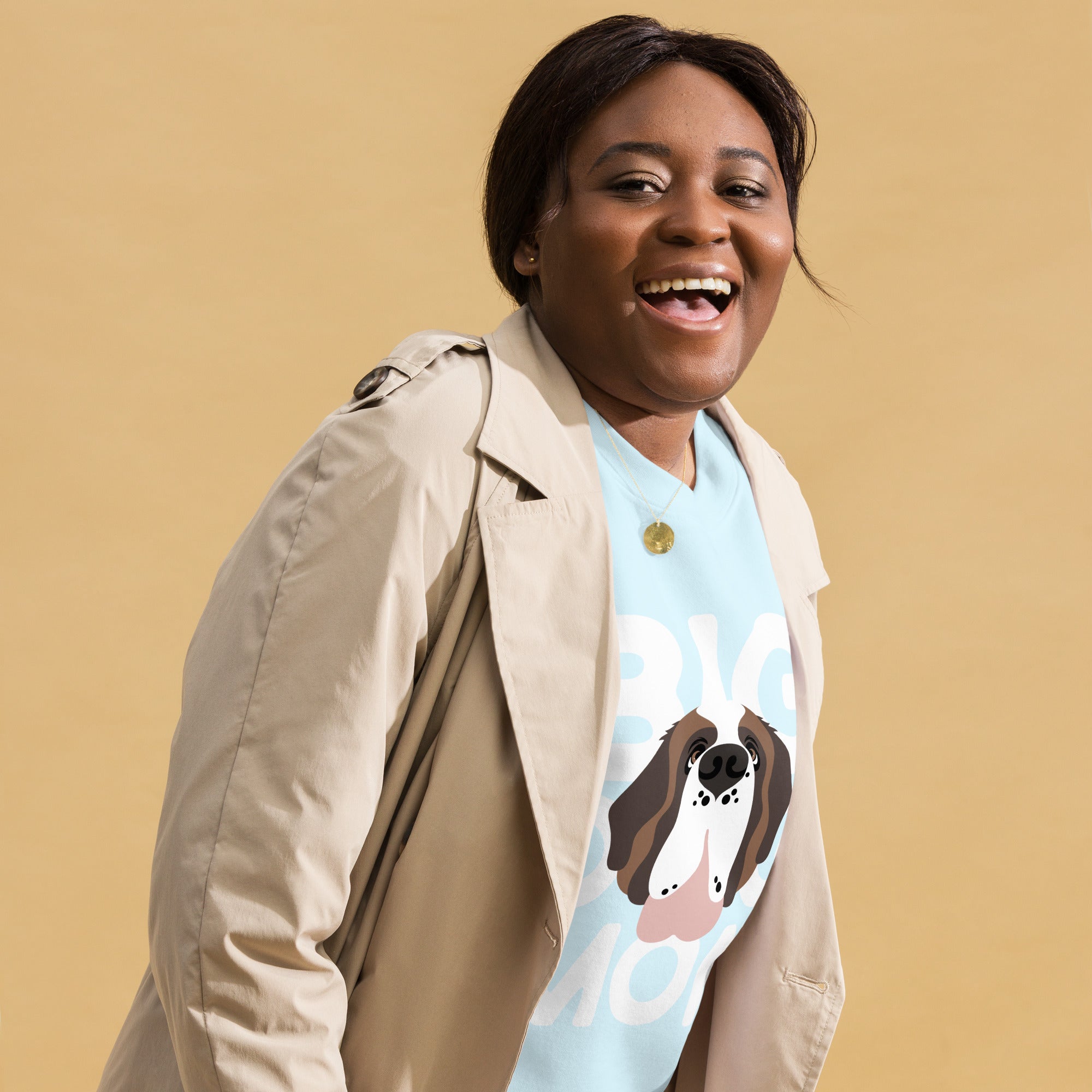 Big Dog Mom Saint Bernard Sweatshirt | Cozy Fleece Crewneck