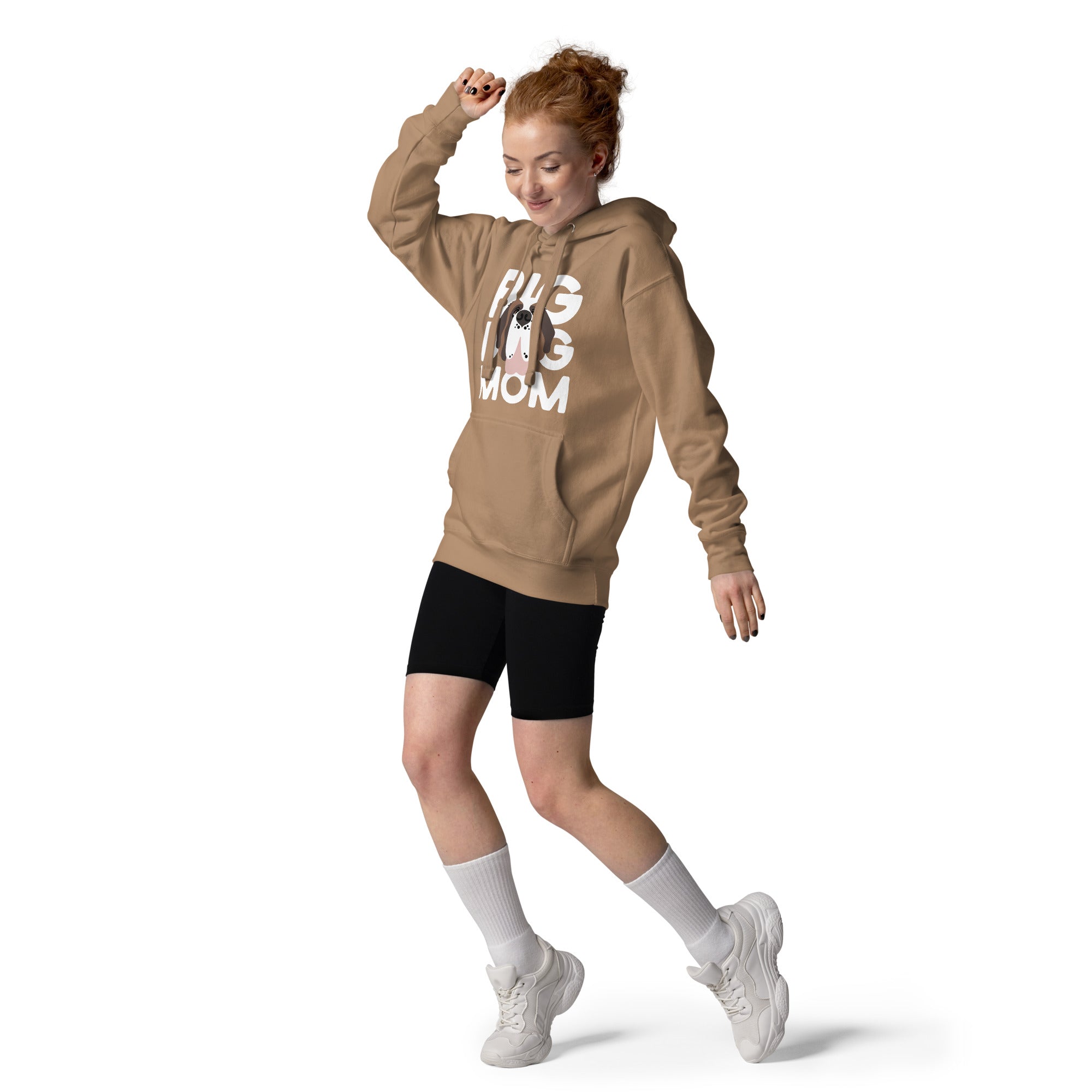 Big Dog Mom Saint Bernard Hoodie - Lucy + Norman