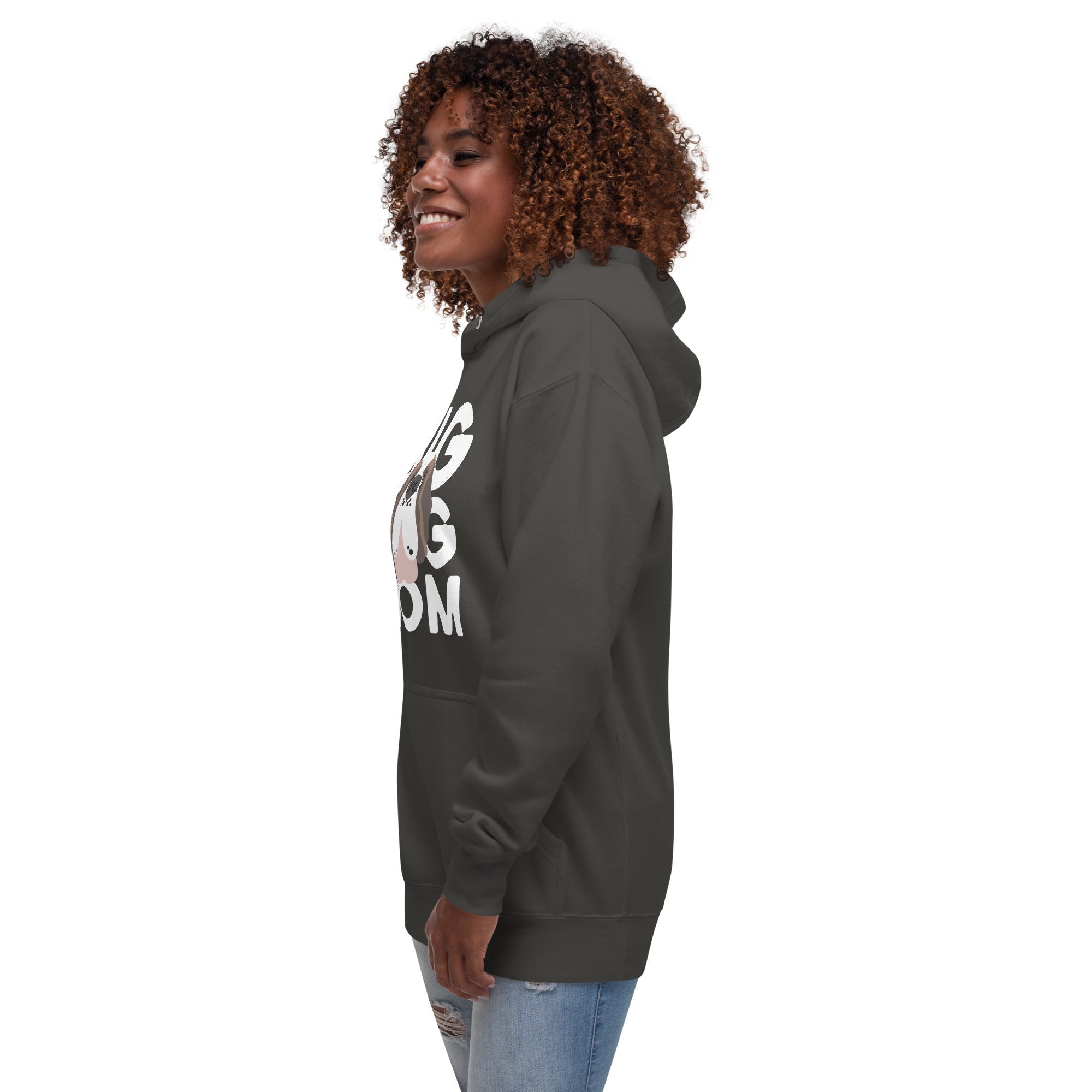 Big Dog Mom Saint Bernard Hoodie - Lucy + Norman