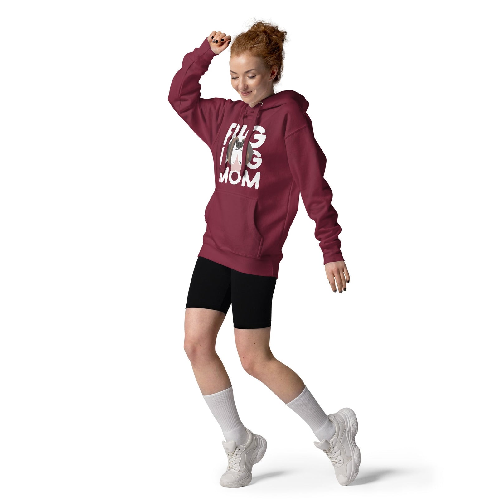 Big Dog Mom Saint Bernard Hoodie - Lucy + Norman