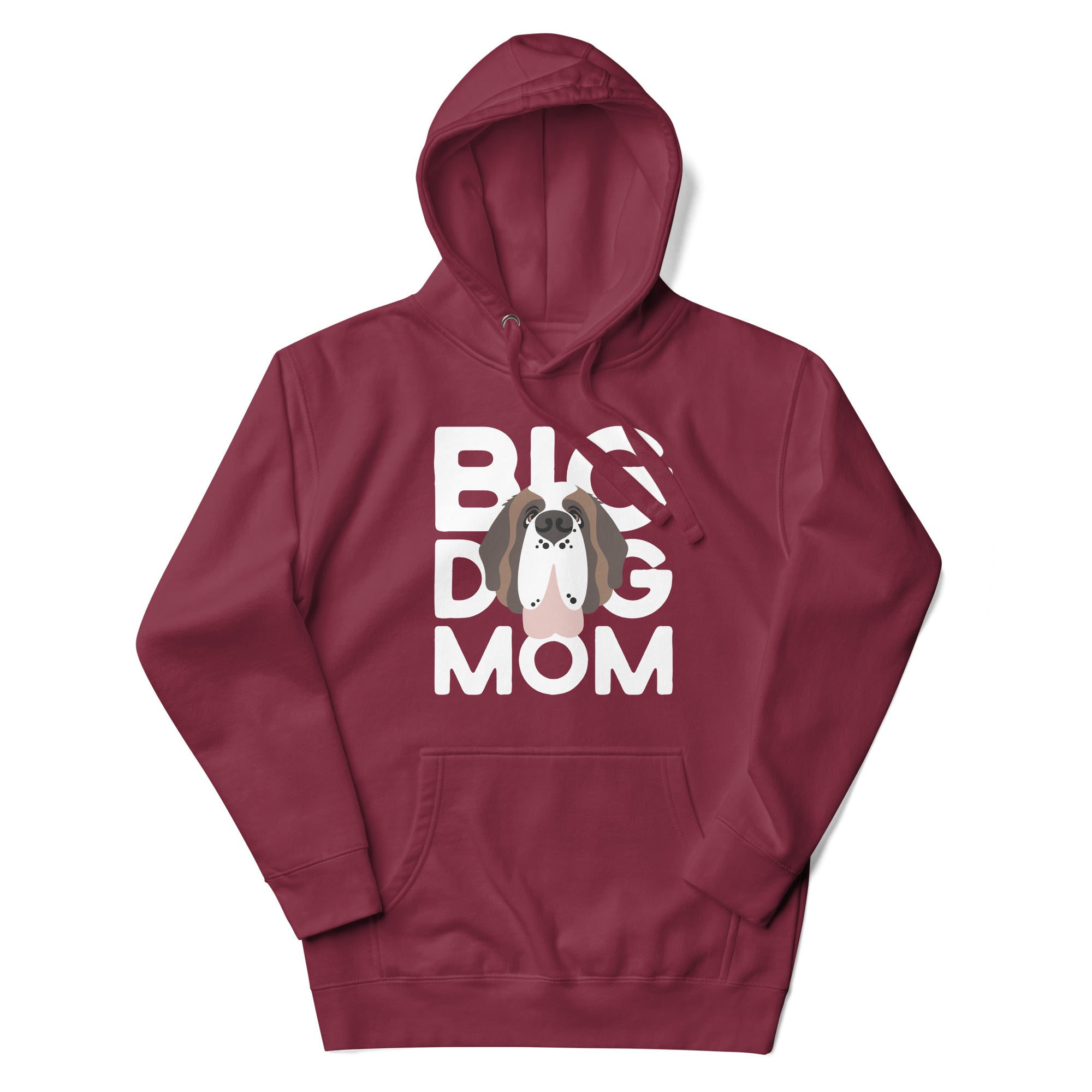 Big Dog Mom Saint Bernard Hoodie - Lucy + Norman