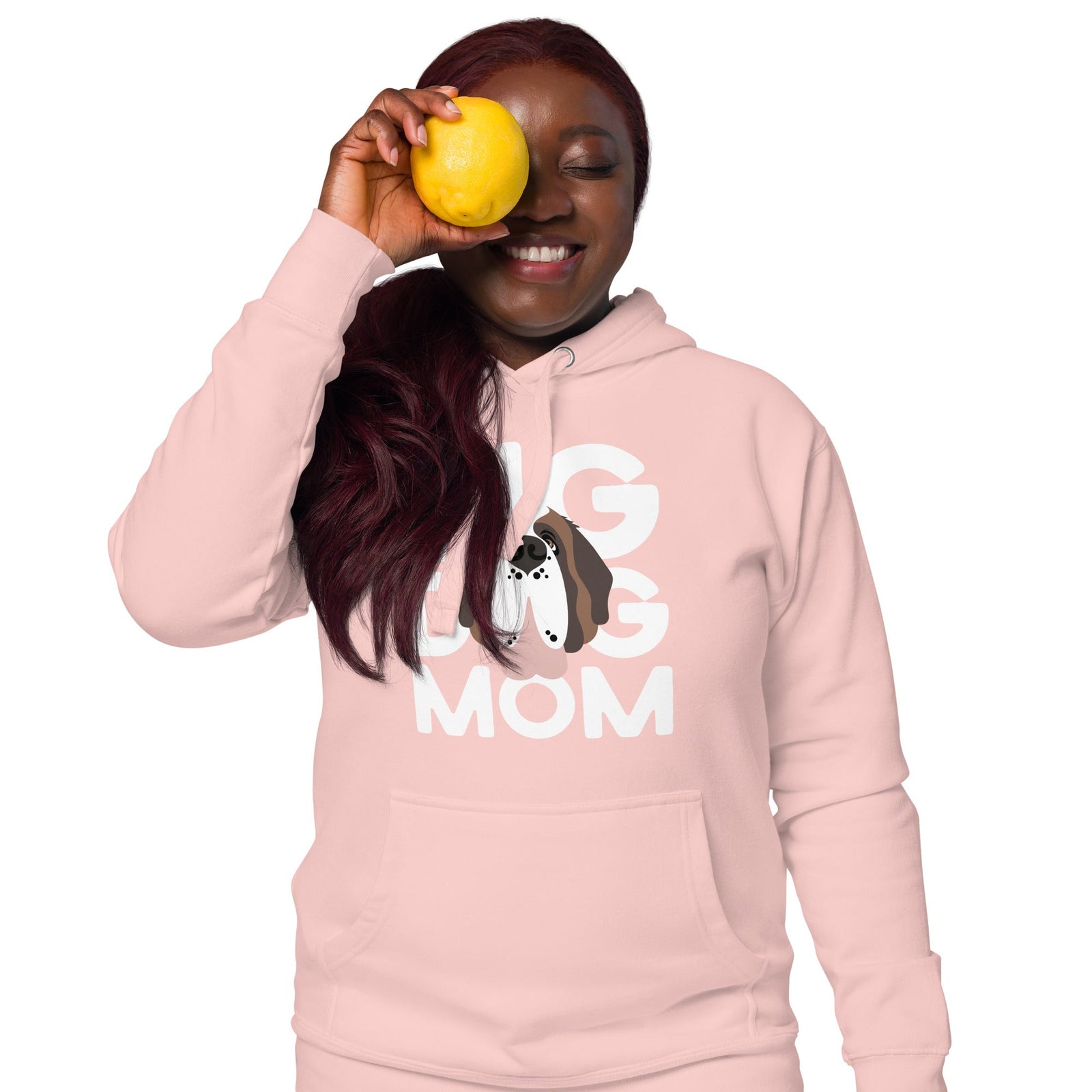 Big Dog Mom Saint Bernard Hoodie - Lucy + Norman