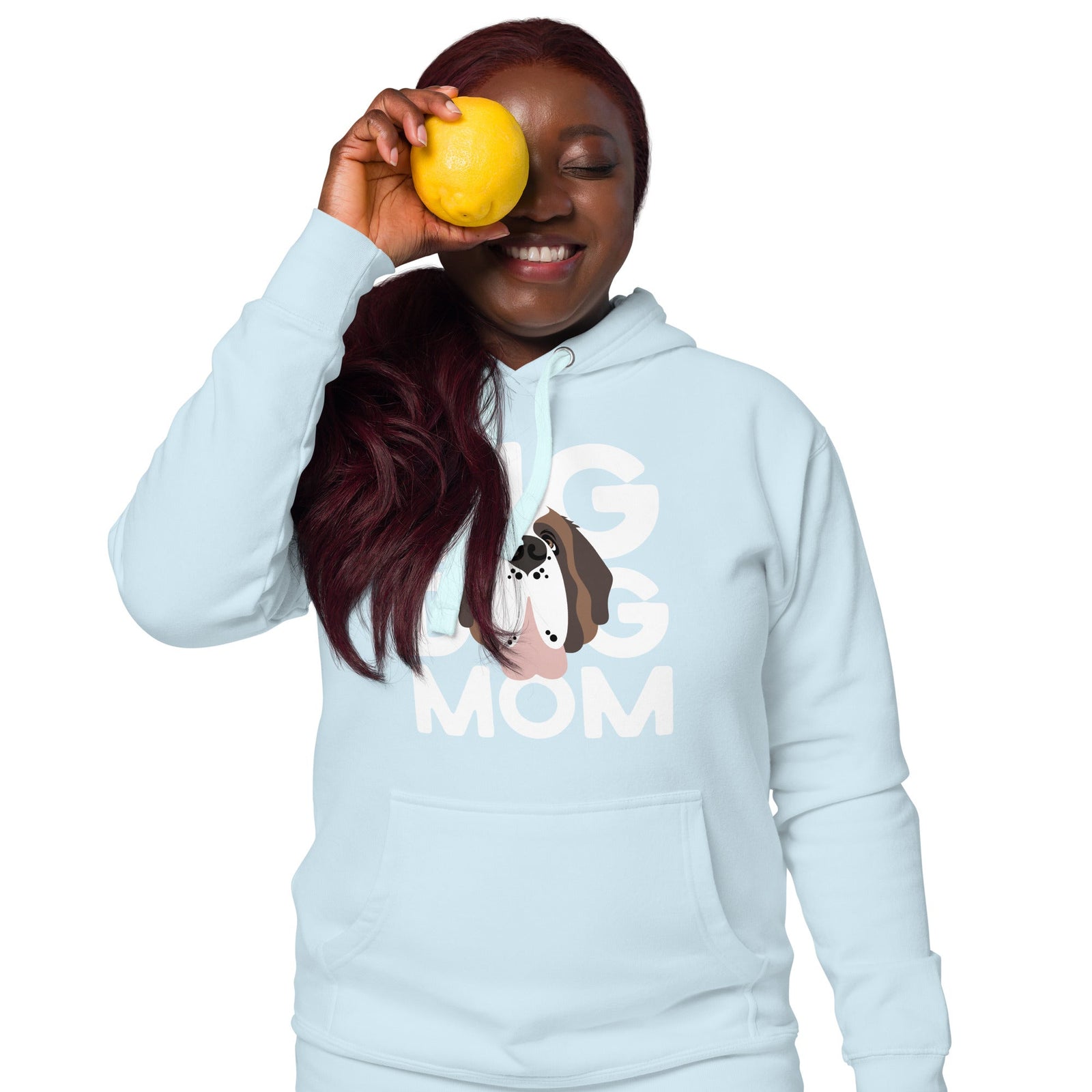 Big Dog Mom Saint Bernard Hoodie - Lucy + Norman