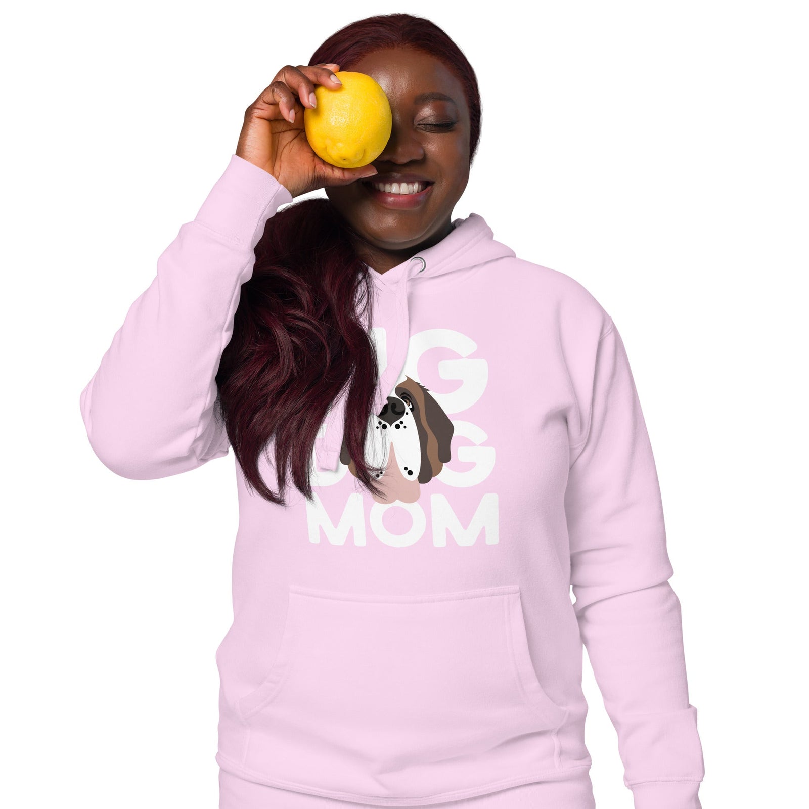 Big Dog Mom Saint Bernard Hoodie - Lucy + Norman