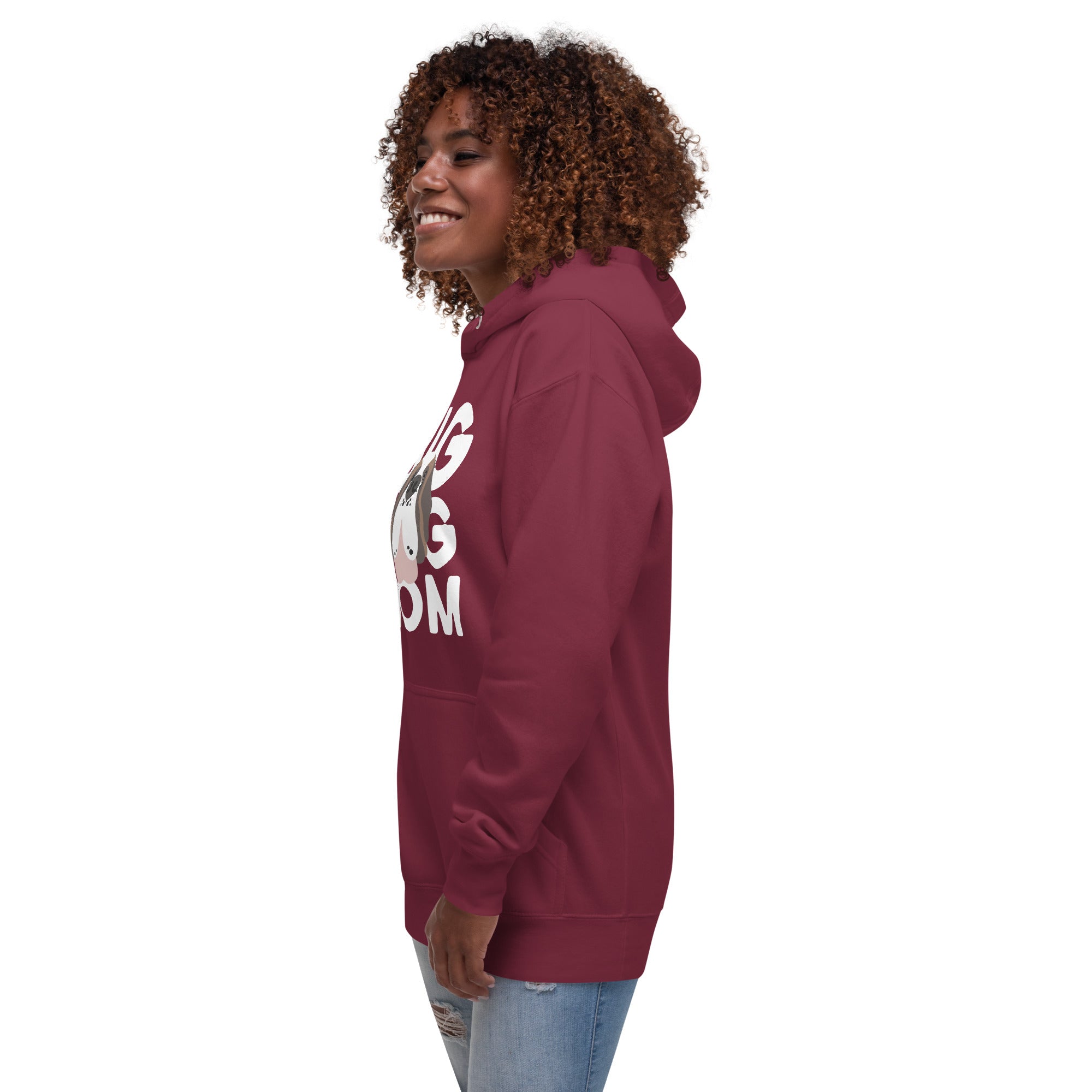 Big Dog Mom Saint Bernard Hoodie - Lucy + Norman
