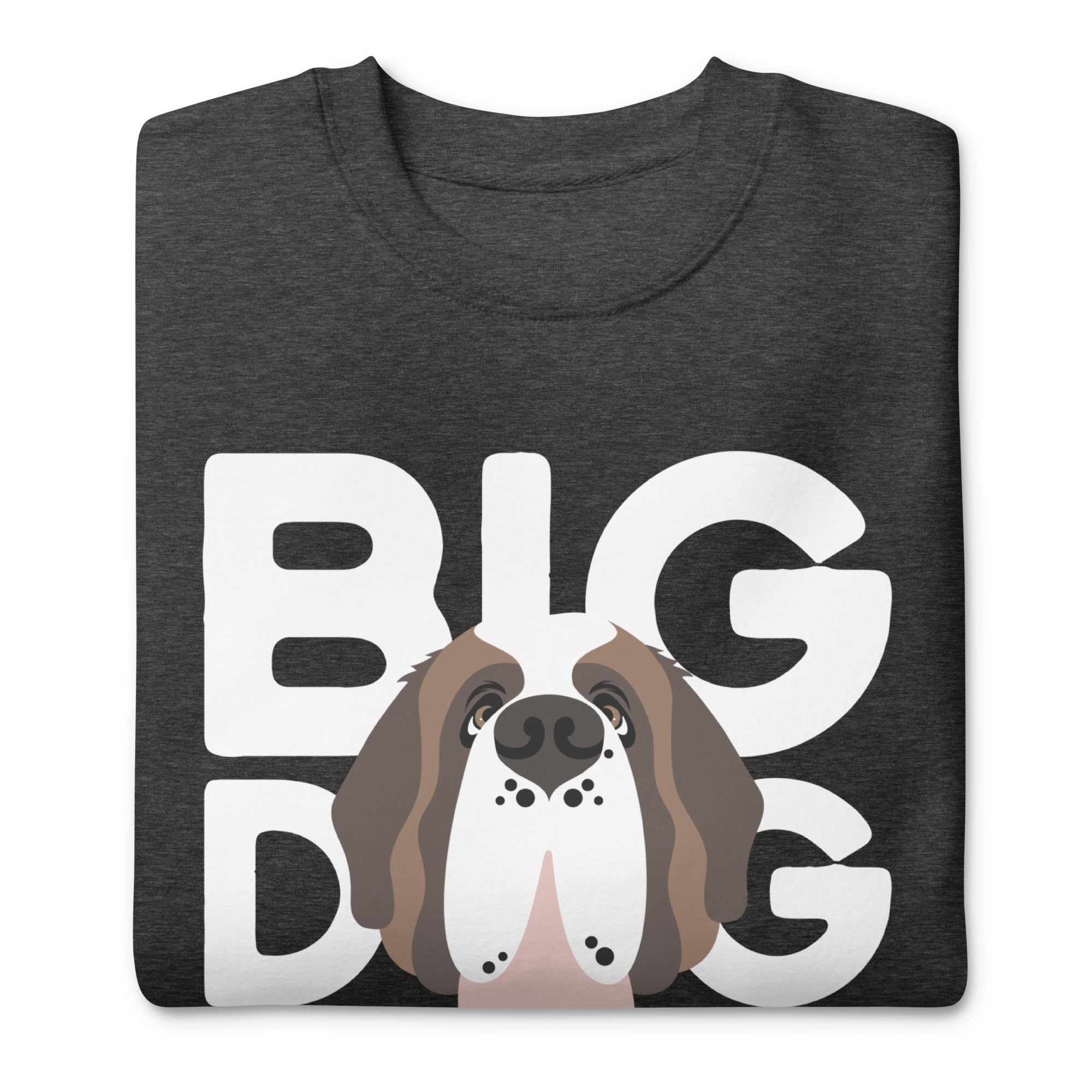Big Dog Mom Saint Bernard Sweatshirt | Cozy Fleece Crewneck - Lucy + Norman