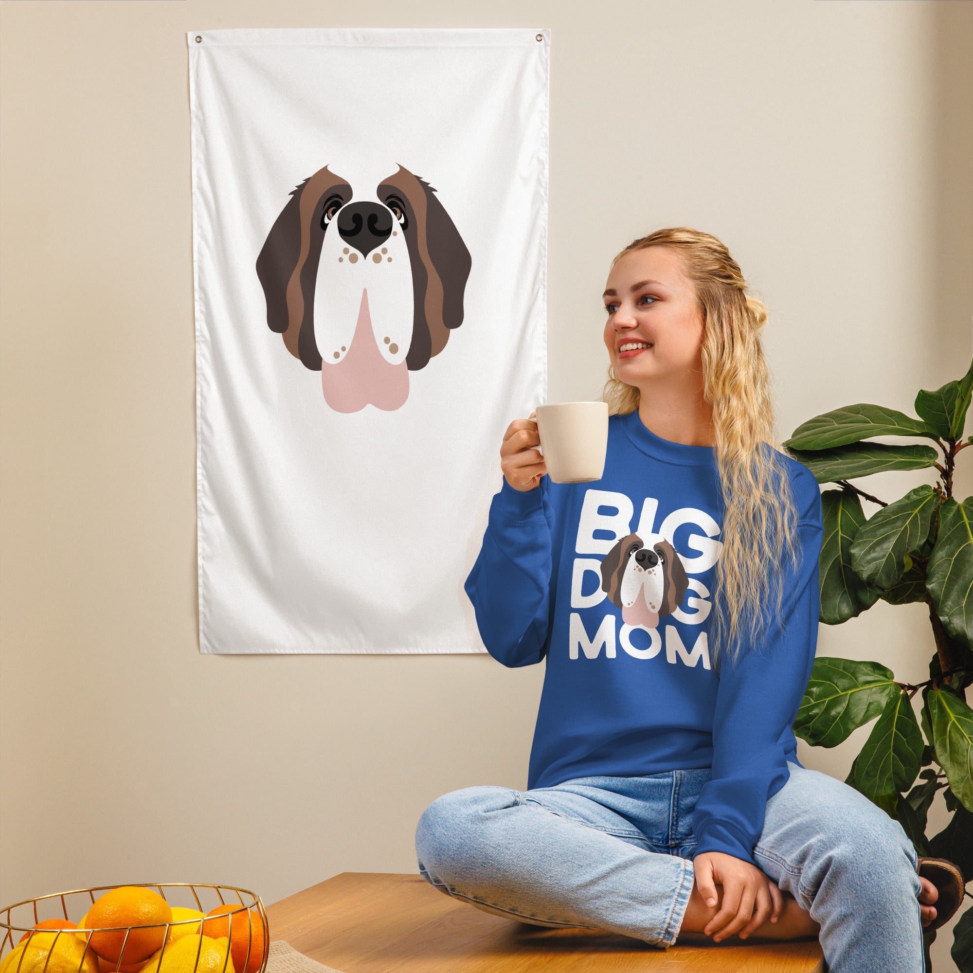 Big Dog Mom Sweatshirt - Lucy + Norman