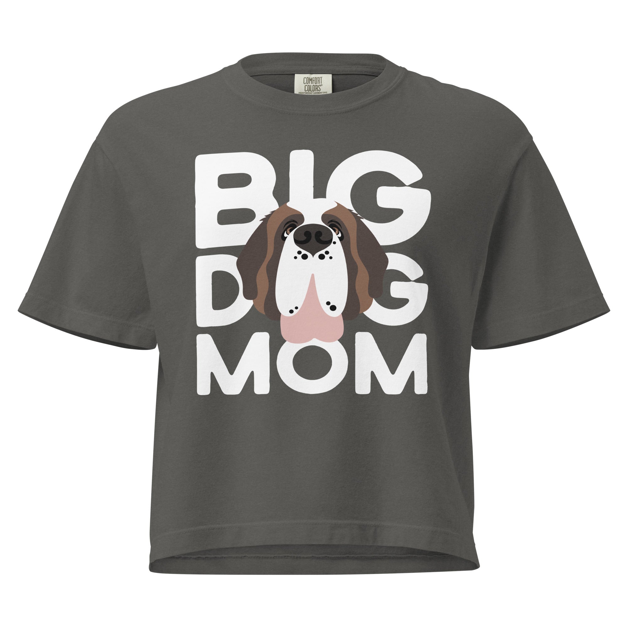 Big Dog Mom Women’s Heavyweight Boxy Comfort Colors Tee - Lucy + Norman