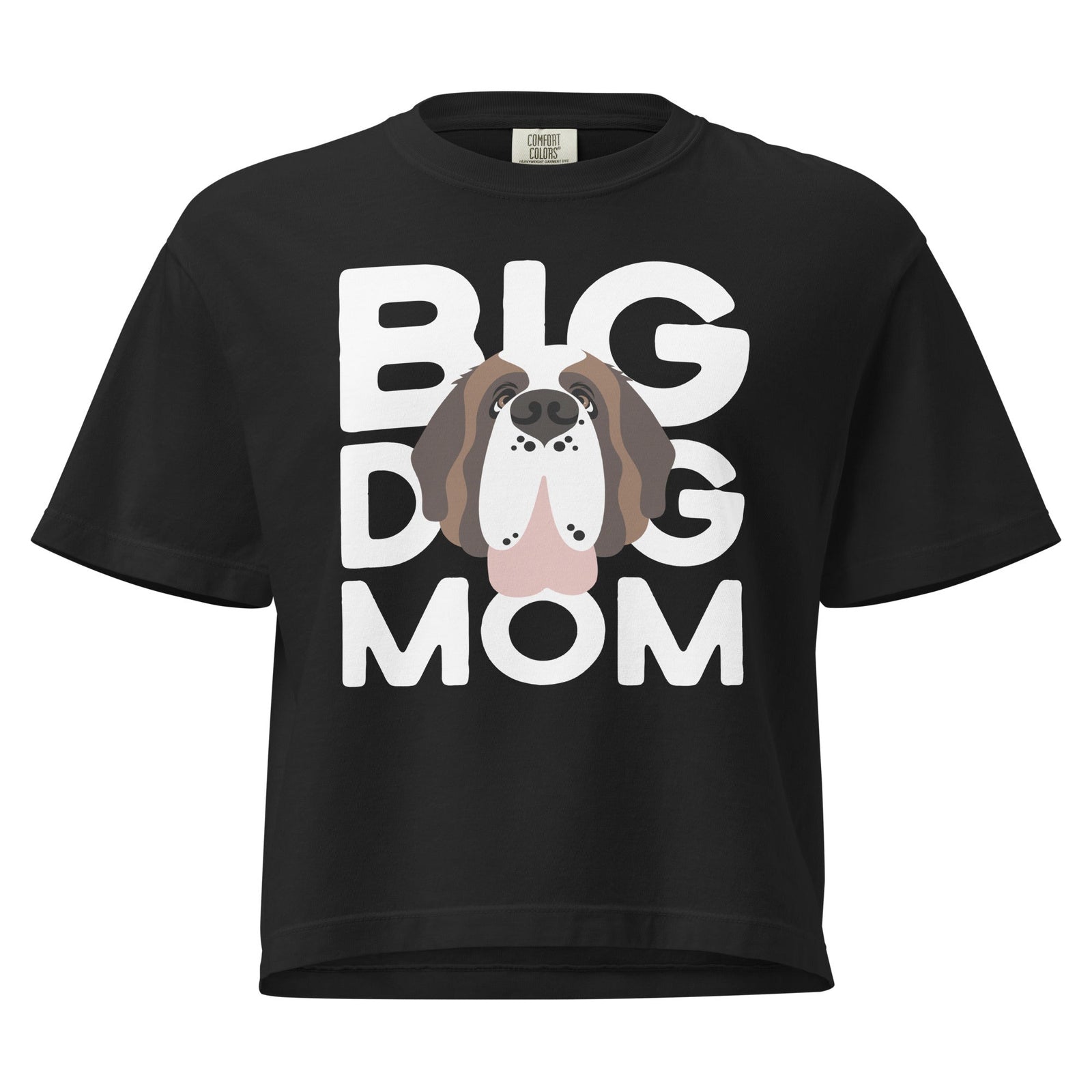 Big Dog Mom Women’s Heavyweight Boxy Comfort Colors Tee - Lucy + Norman