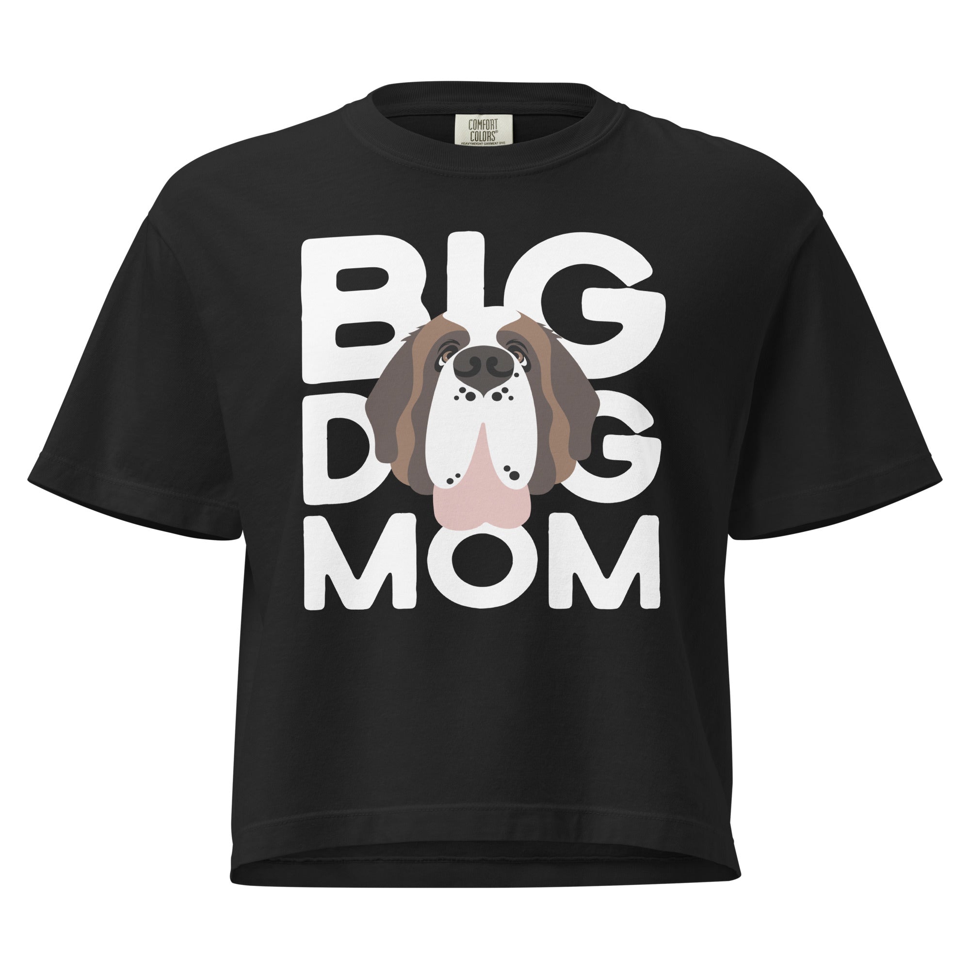 Big Dog Mom Women’s Heavyweight Boxy Comfort Colors Tee - Lucy + Norman