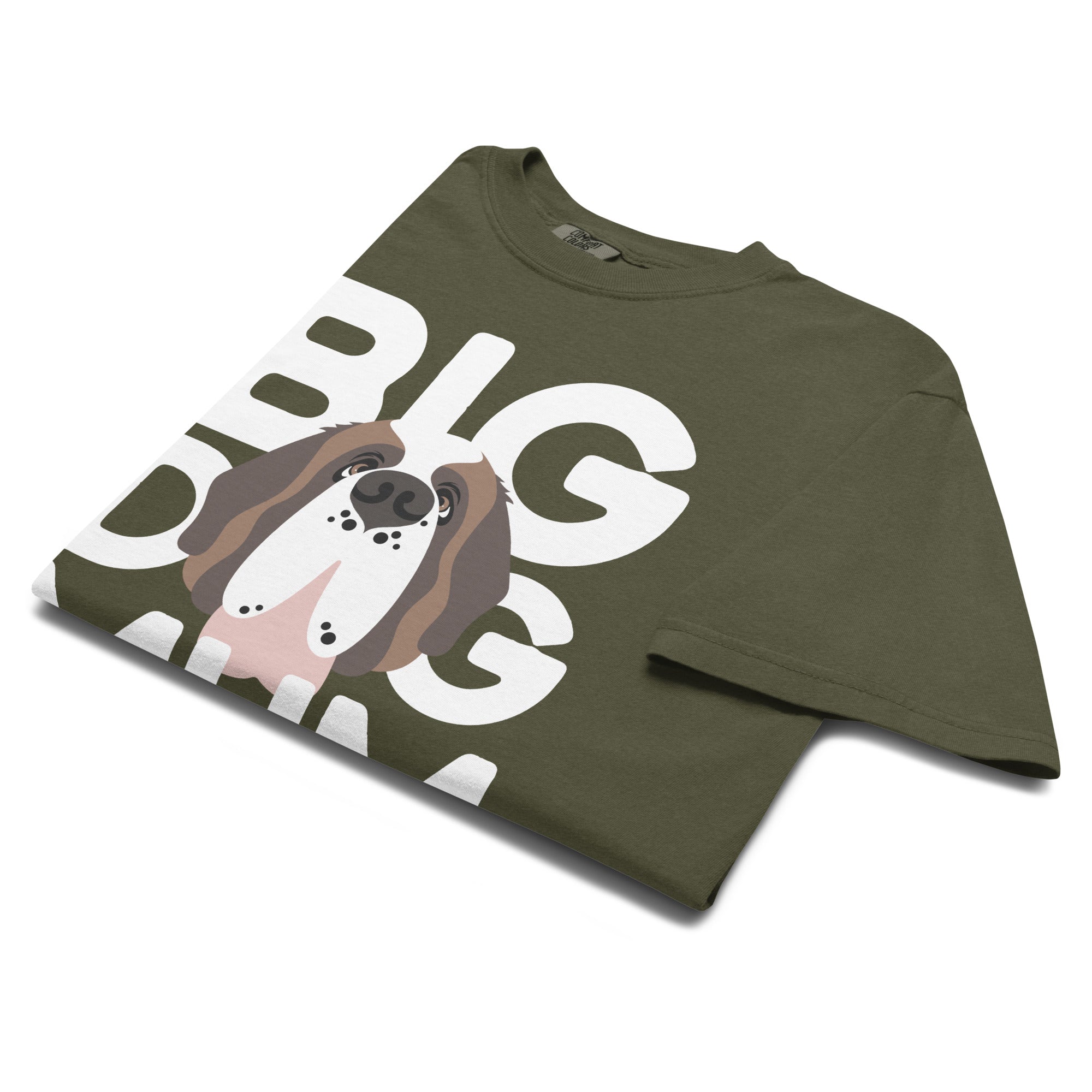Big Dog Mum Comfort Colors Dark Tones T-Shirt - Lucy + Norman