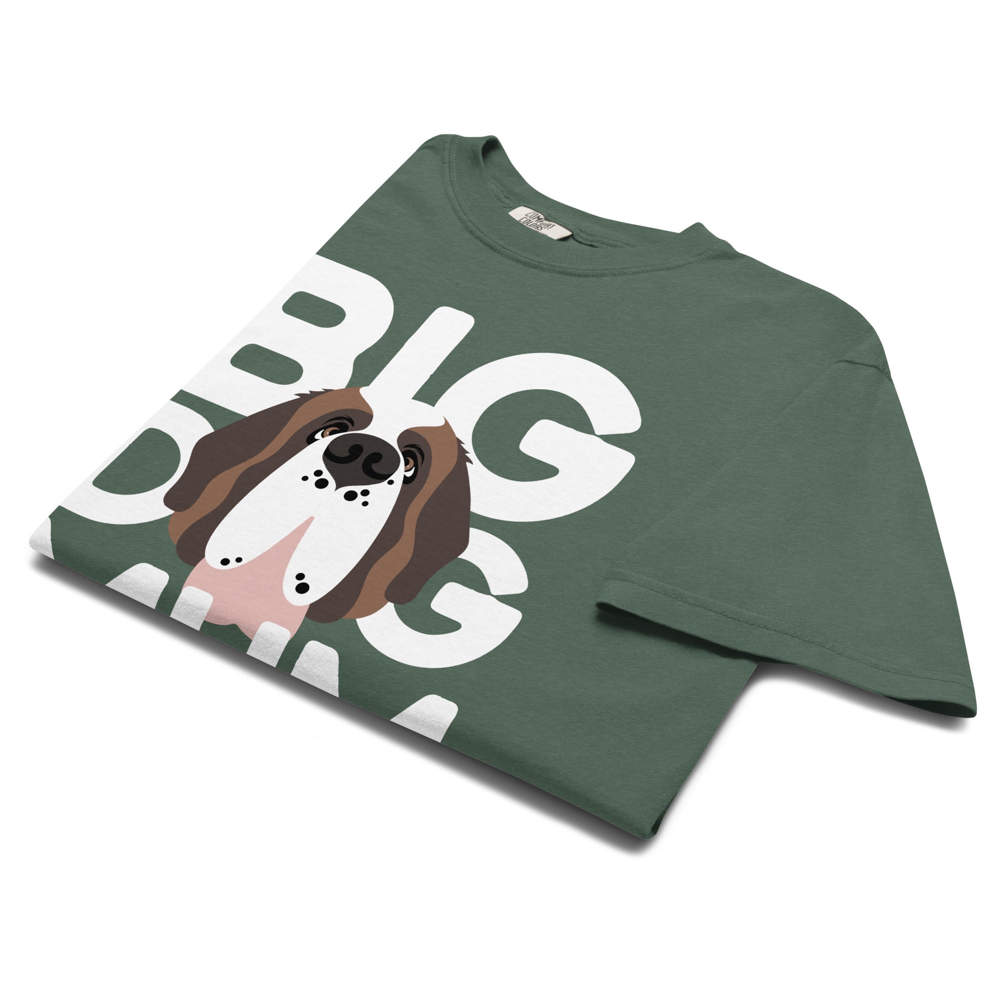 Big Dog Mum Comfort Colors Dark Tones T-Shirt - Lucy + Norman
