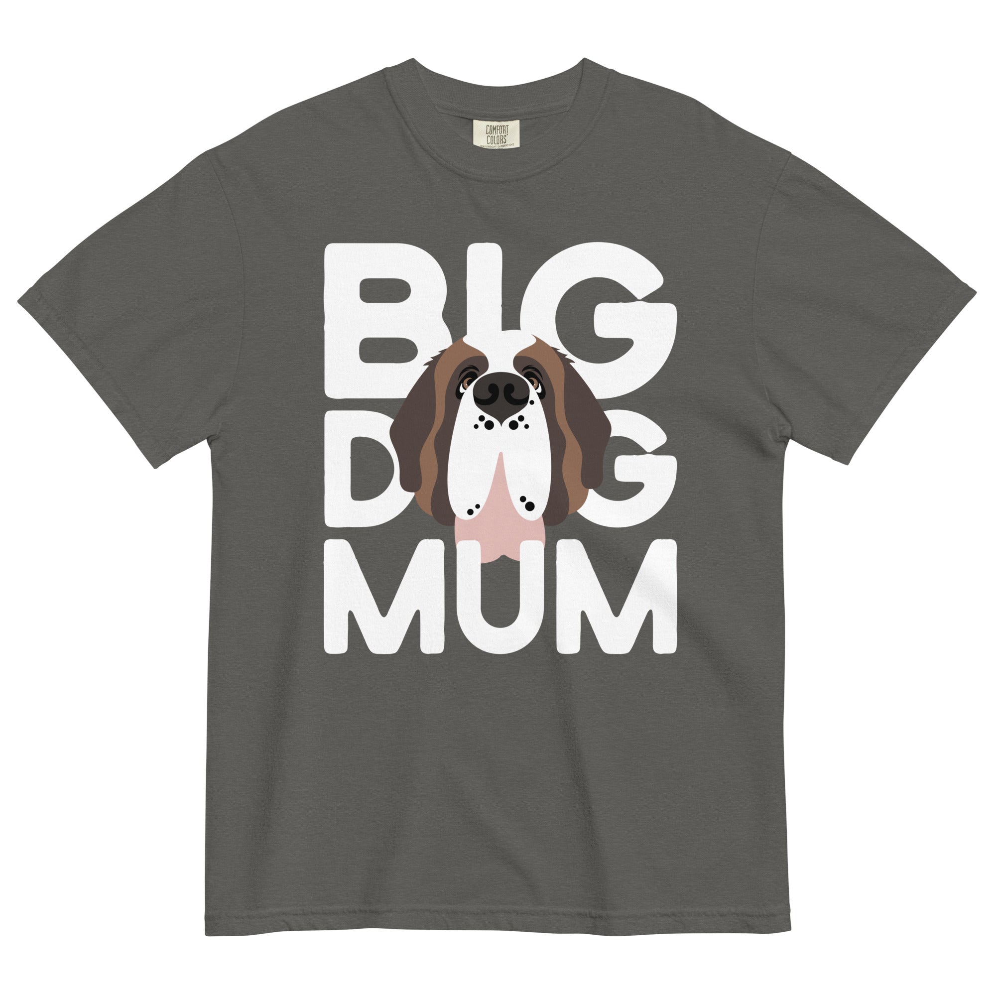 Big Dog Mum Comfort Colors Dark Tones T-Shirt - Lucy + Norman