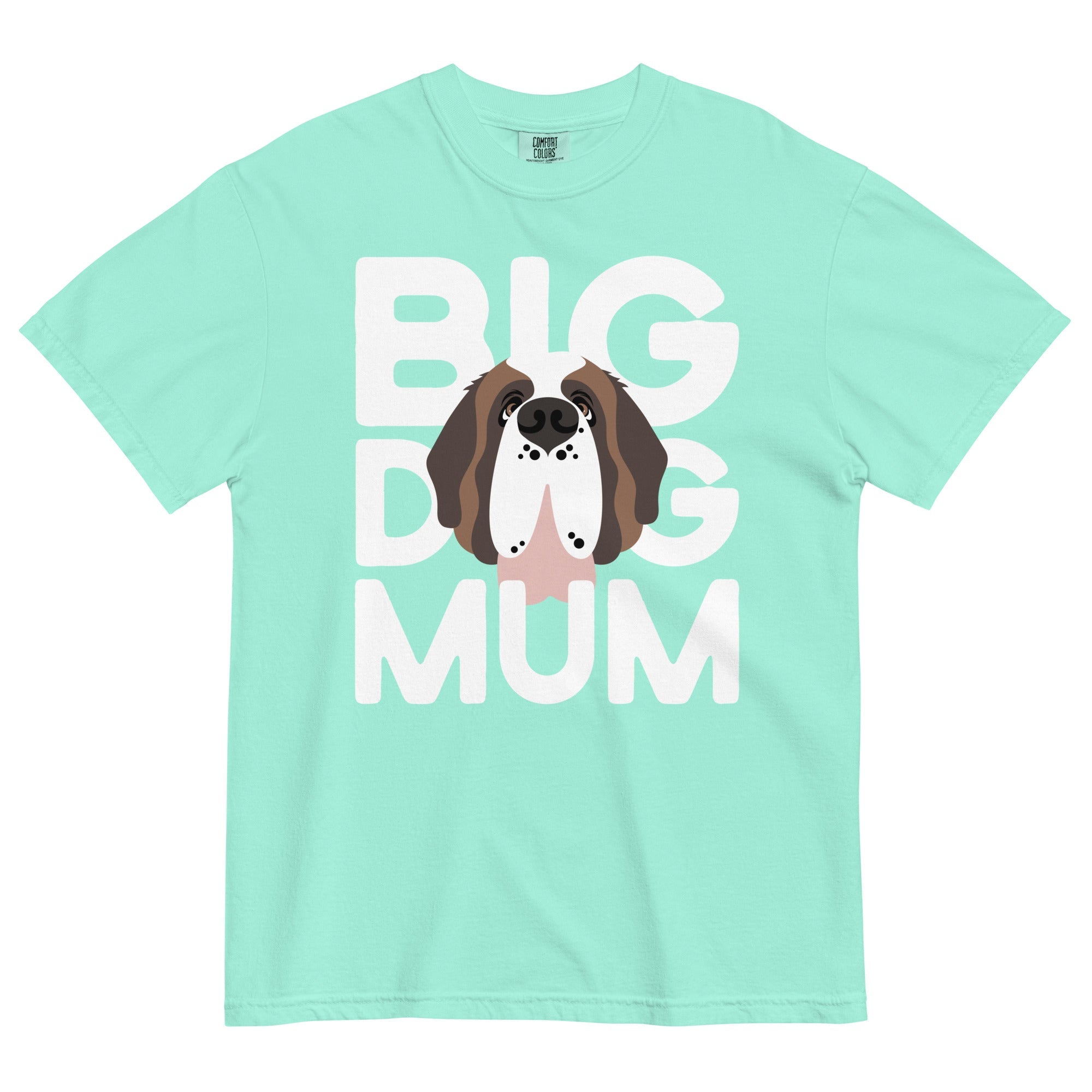 Big Dog Mum Comfort Colors Light Tones T-Shirt - Lucy + Norman