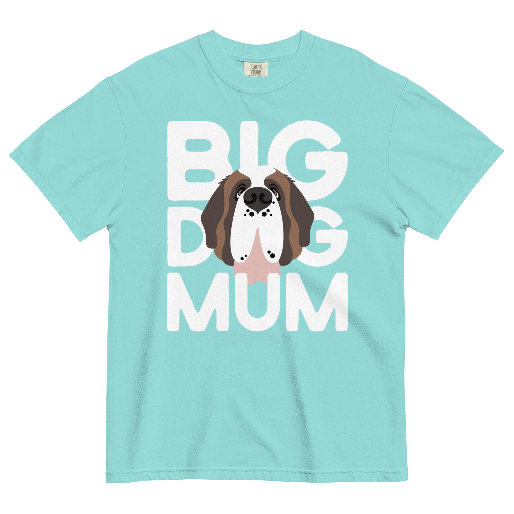Big Dog Mum Comfort Colors Light Tones T-Shirt - Lucy + Norman