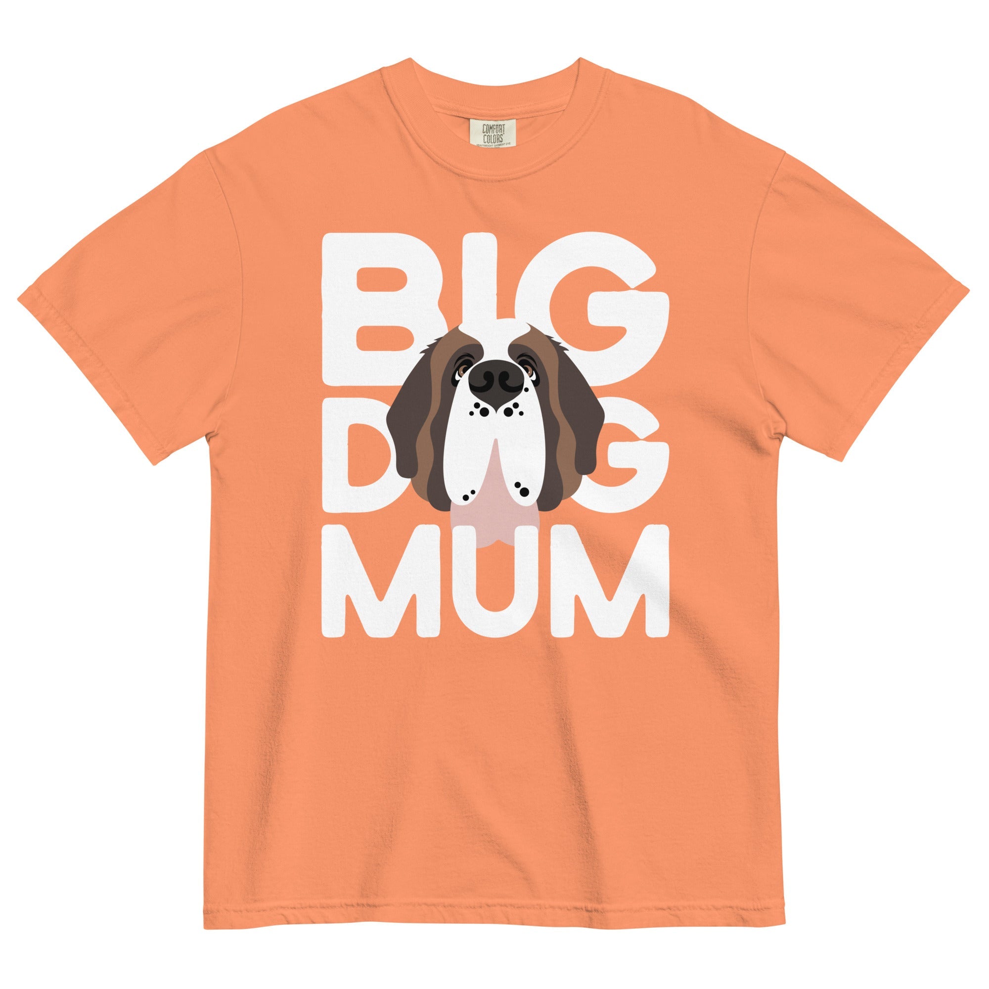 Big Dog Mum Comfort Colors Light Tones T-Shirt - Lucy + Norman