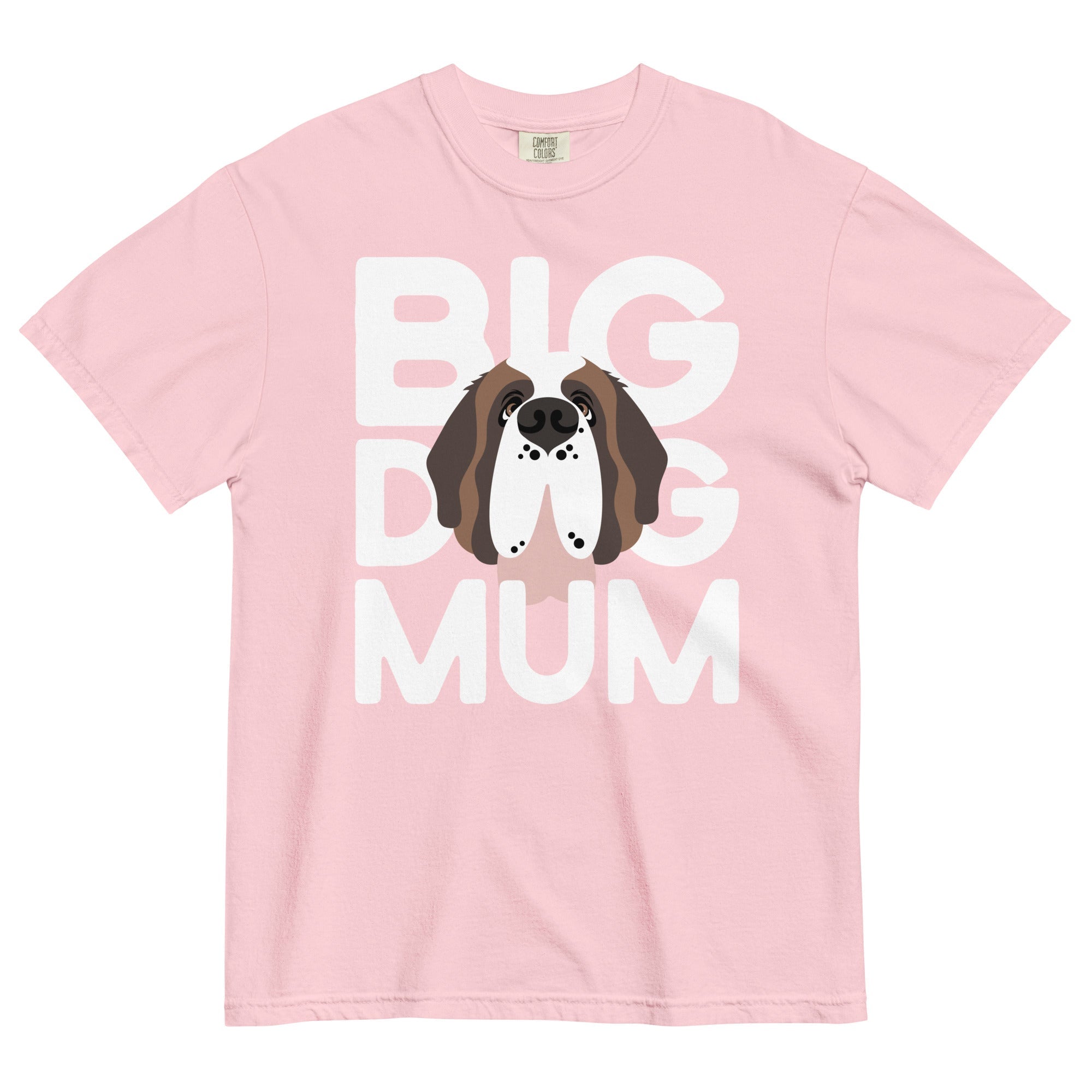 Big Dog Mum Comfort Colors Light Tones T-Shirt - Lucy + Norman