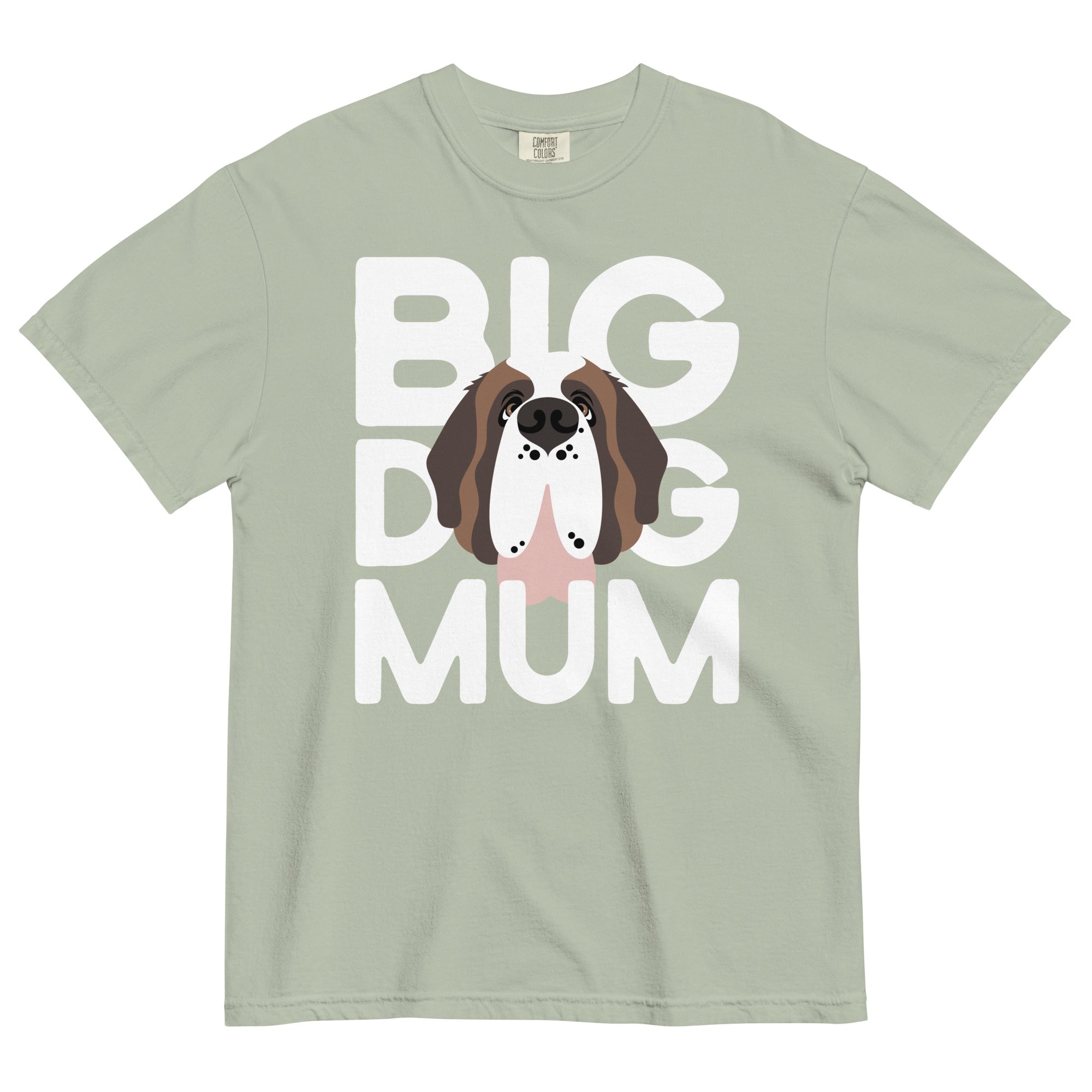 Big Dog Mum Comfort Colors Light Tones T-Shirt - Lucy + Norman